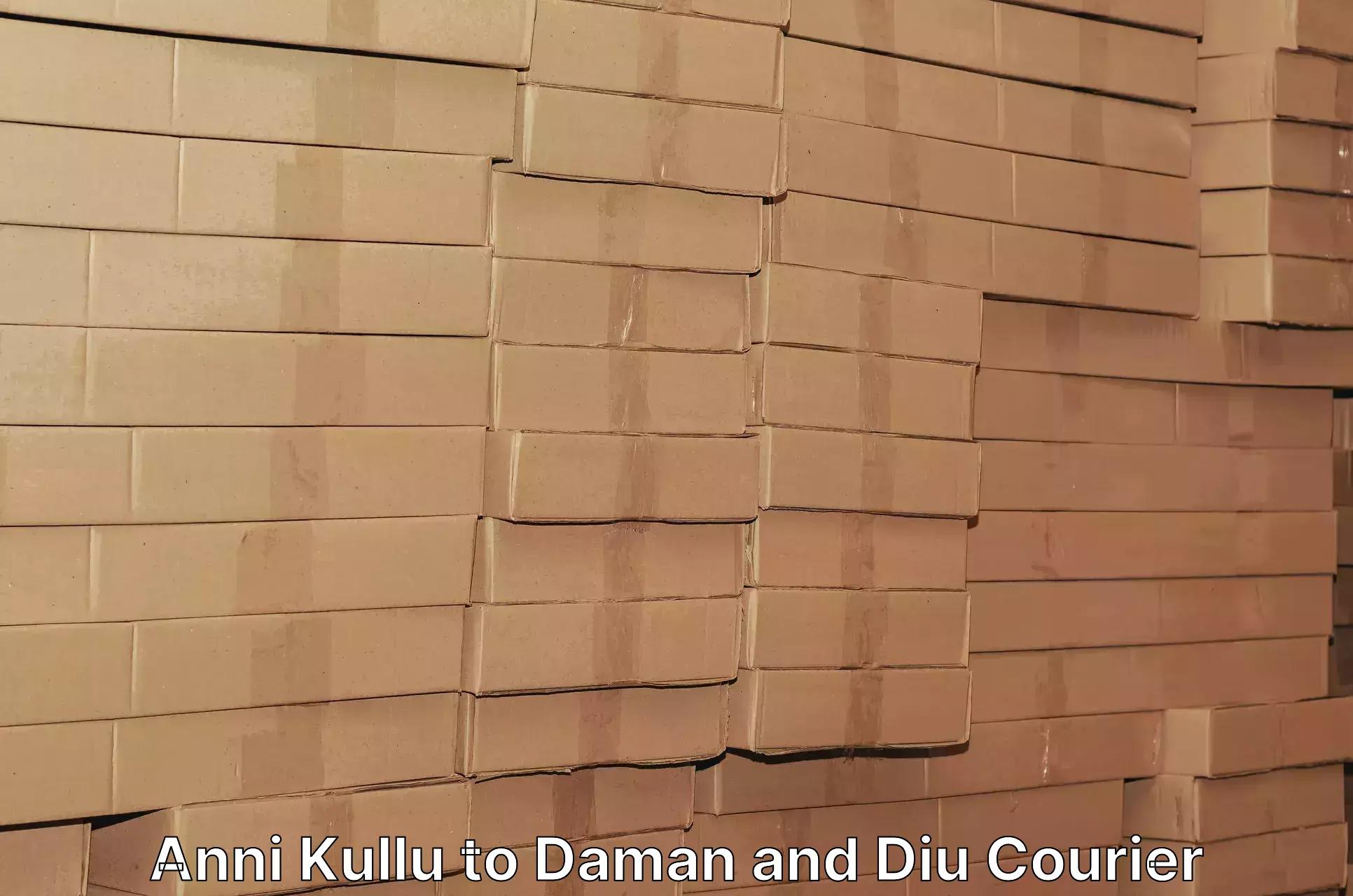 Logistics efficiency Anni Kullu to Diu