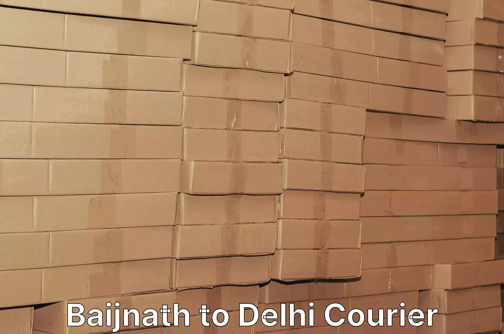 Express package handling Baijnath to Delhi Technological University DTU