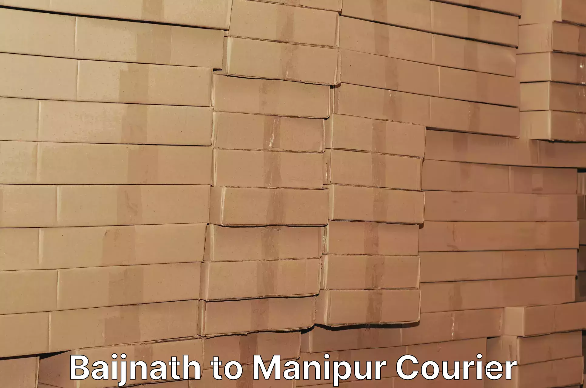 Expedited parcel delivery Baijnath to Manipur