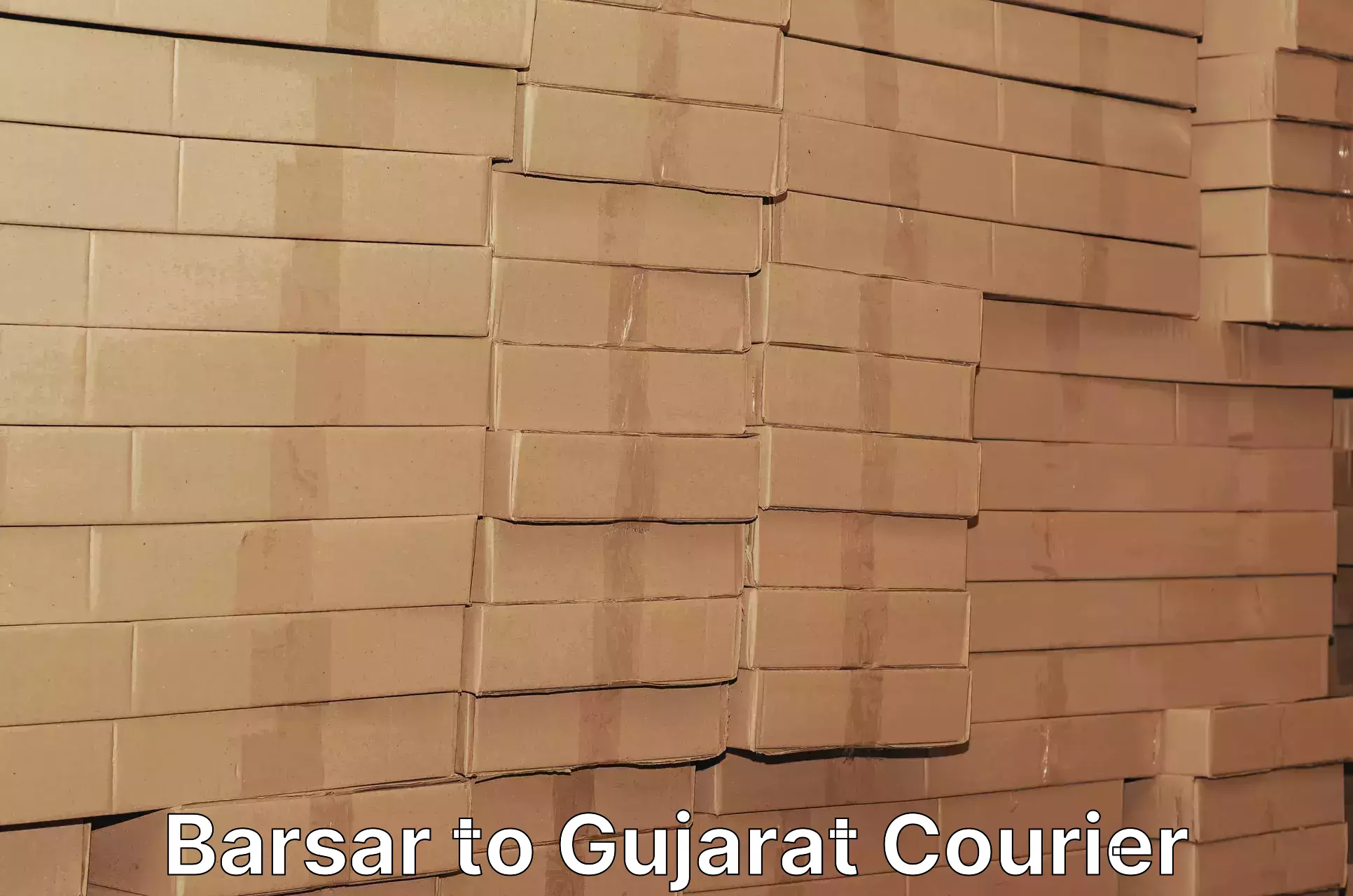 Custom courier strategies Barsar to Ahmedabad