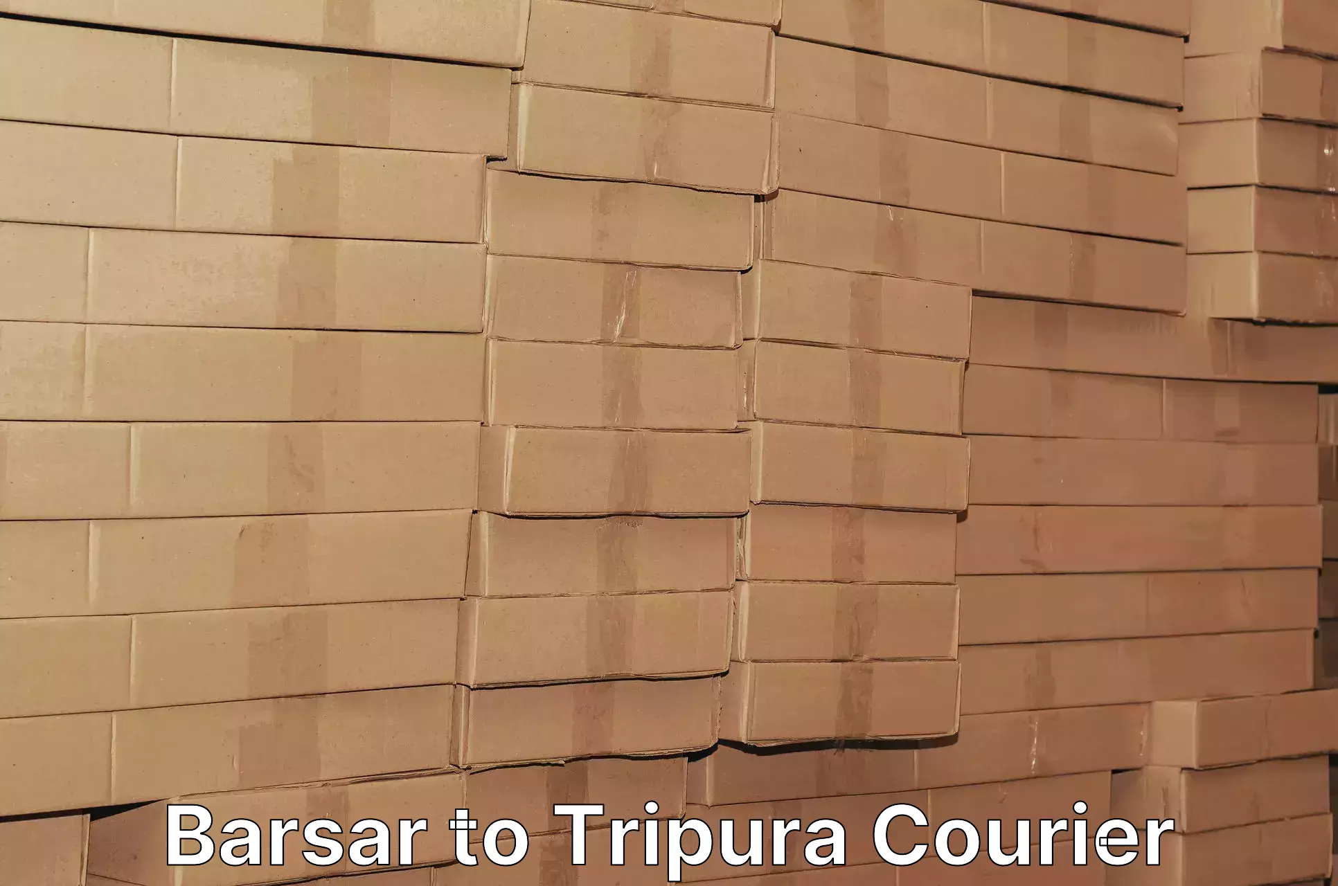 Global delivery options Barsar to Udaipur Tripura