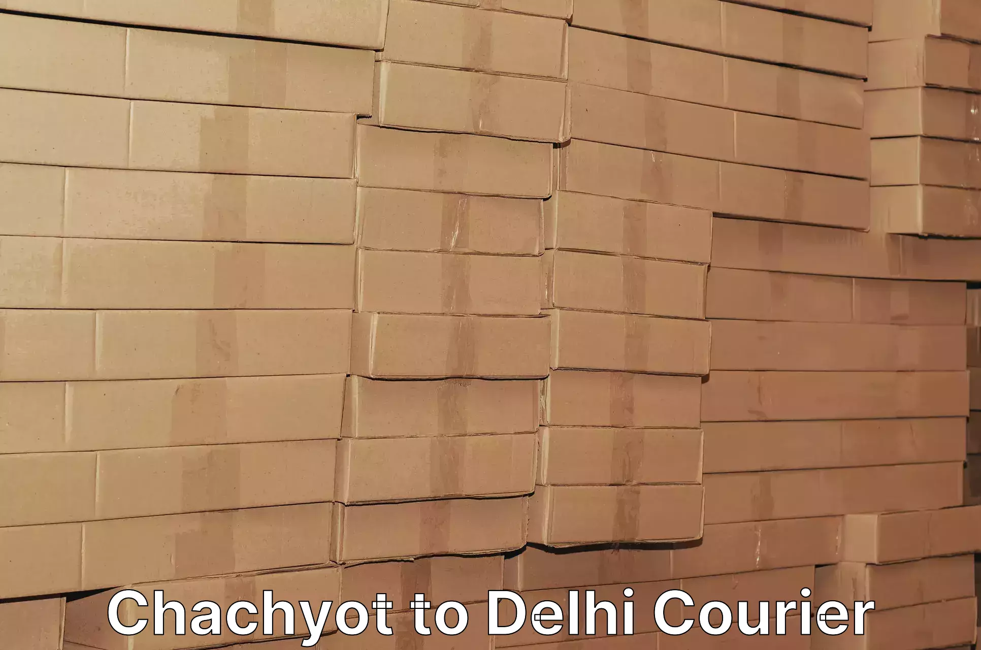 Optimized shipping routes Chachyot to University of Delhi