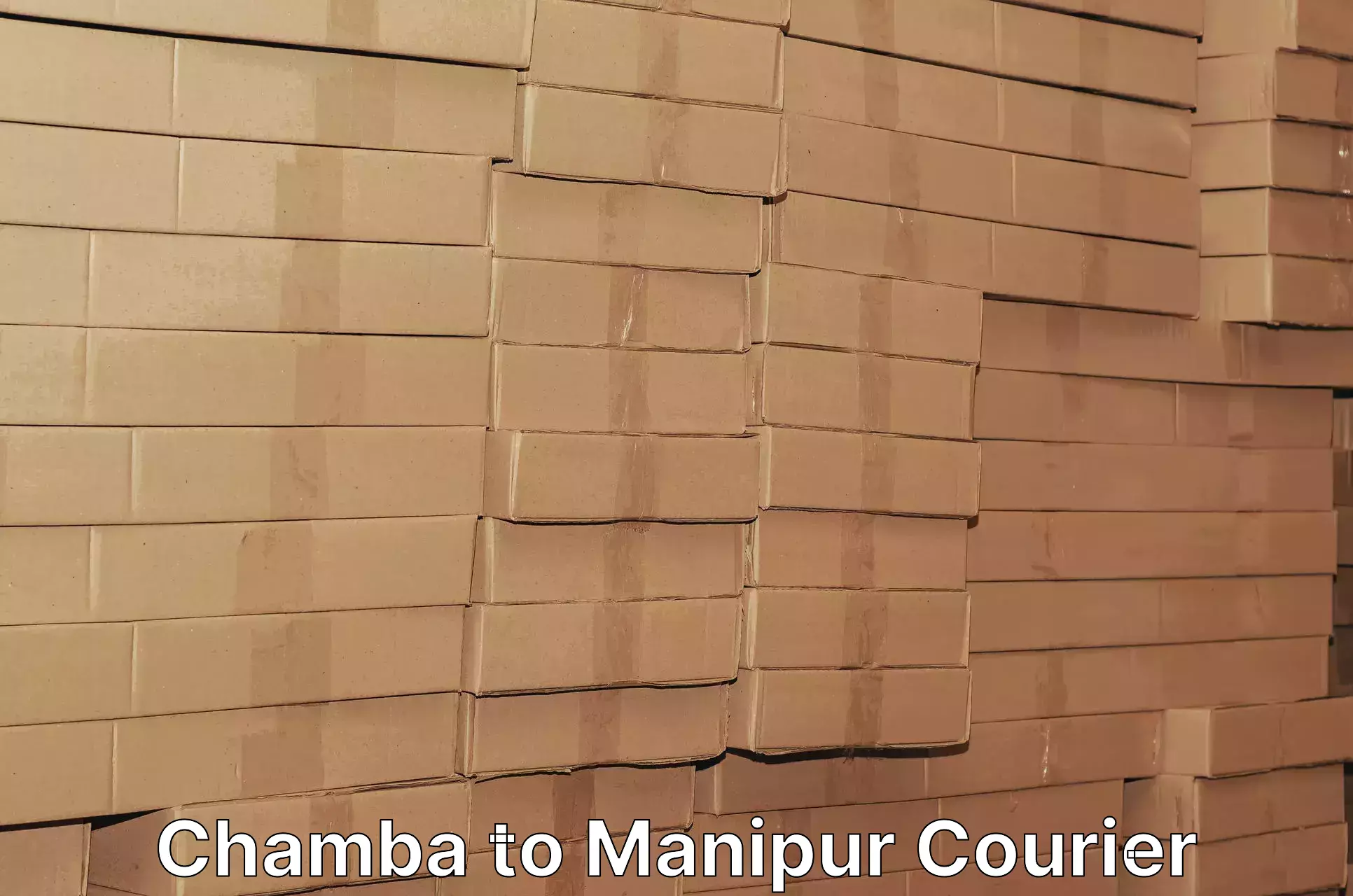 Quick courier services Chamba to Tadubi