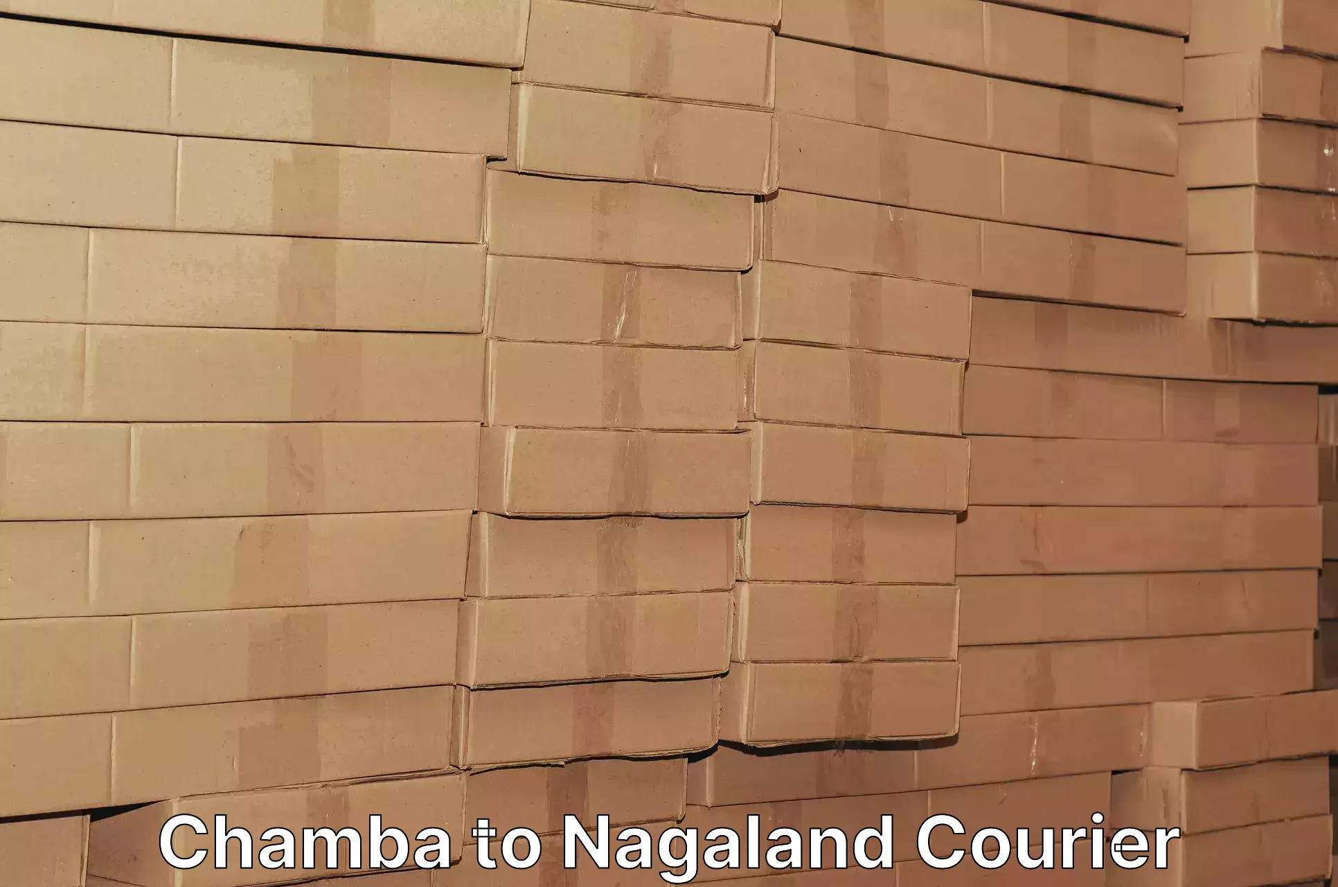Cargo courier service Chamba to Nagaland