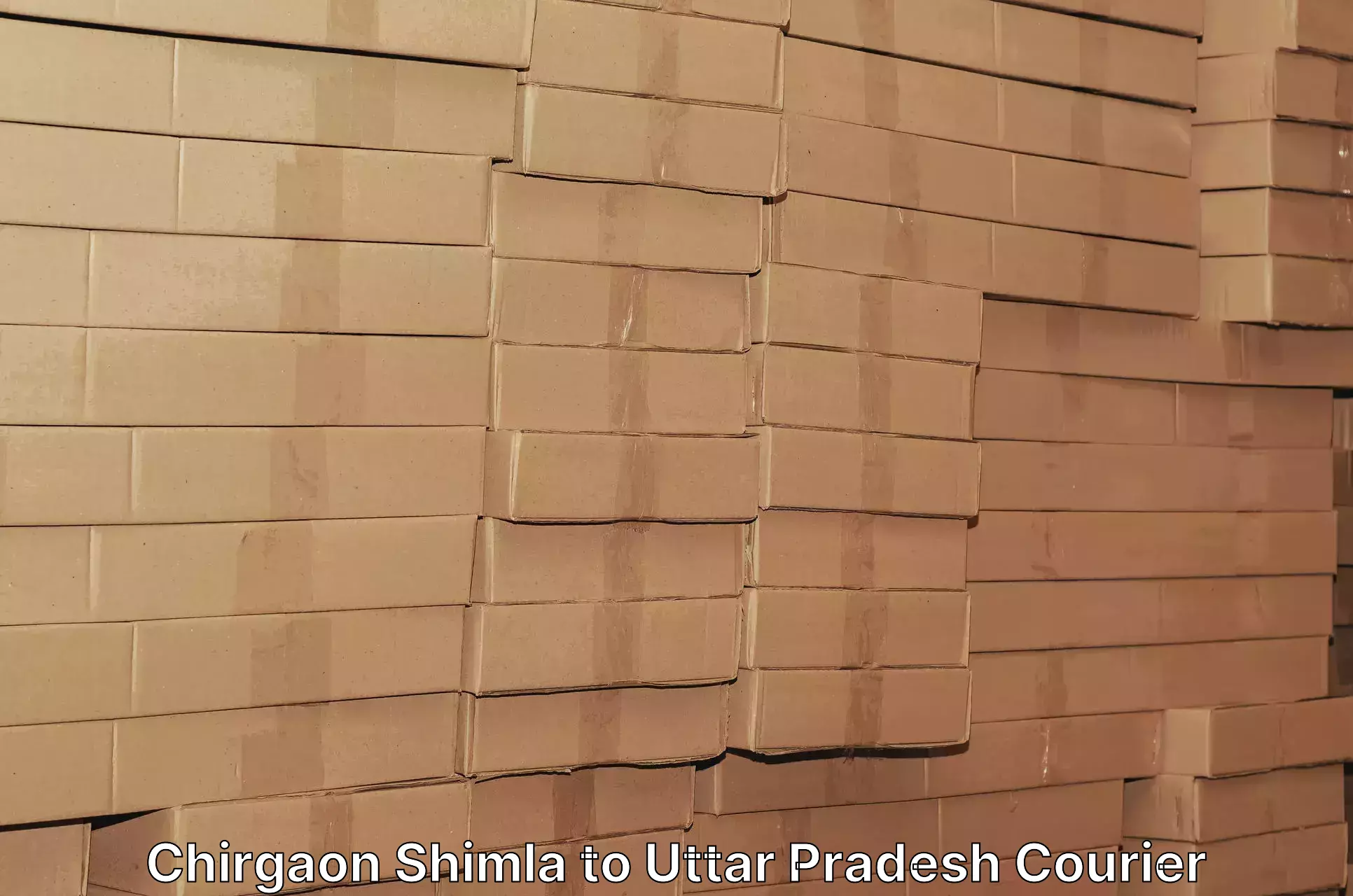 Urban courier service Chirgaon Shimla to Uttar Pradesh