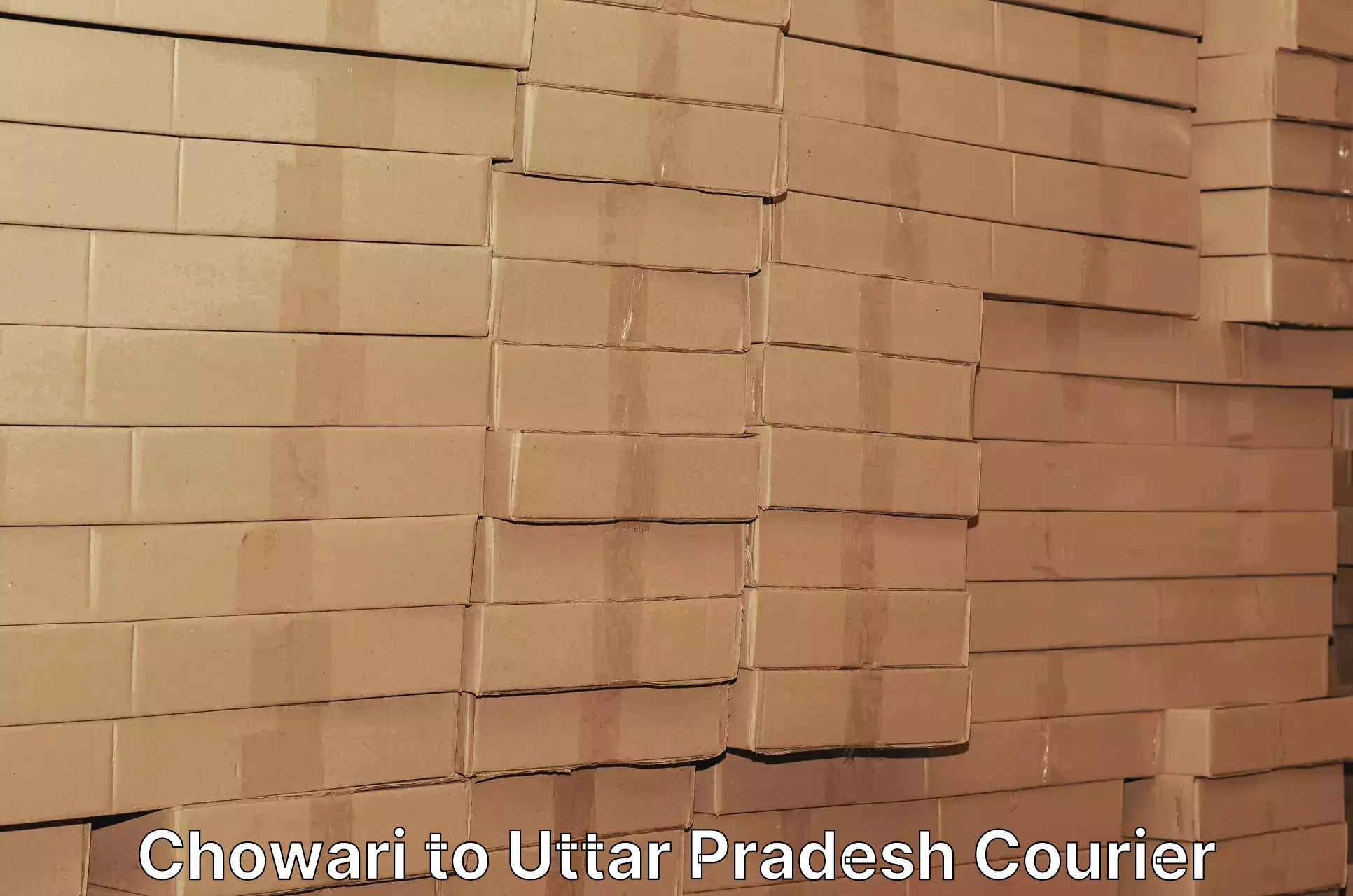 Bulk order courier Chowari to Uttar Pradesh