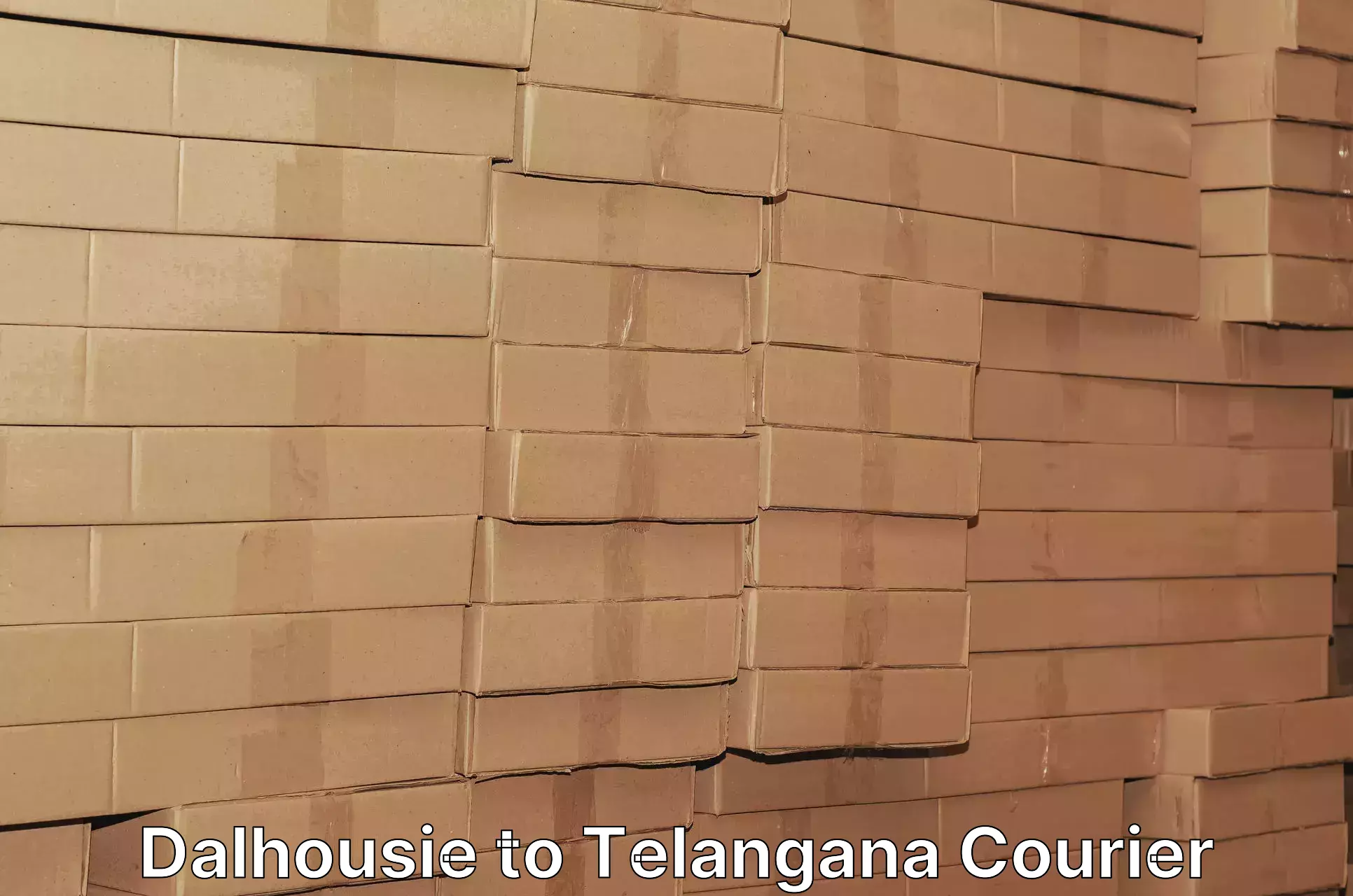 Residential courier service Dalhousie to Telangana