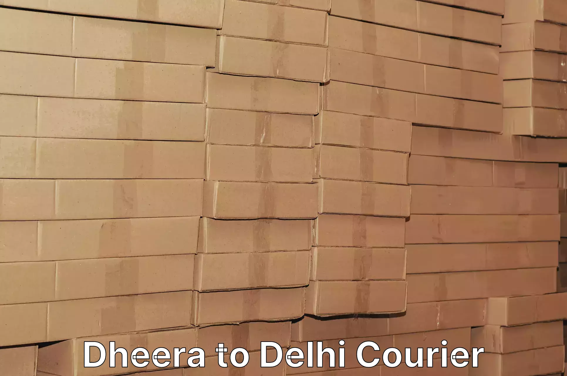 Reliable parcel services Dheera to Burari