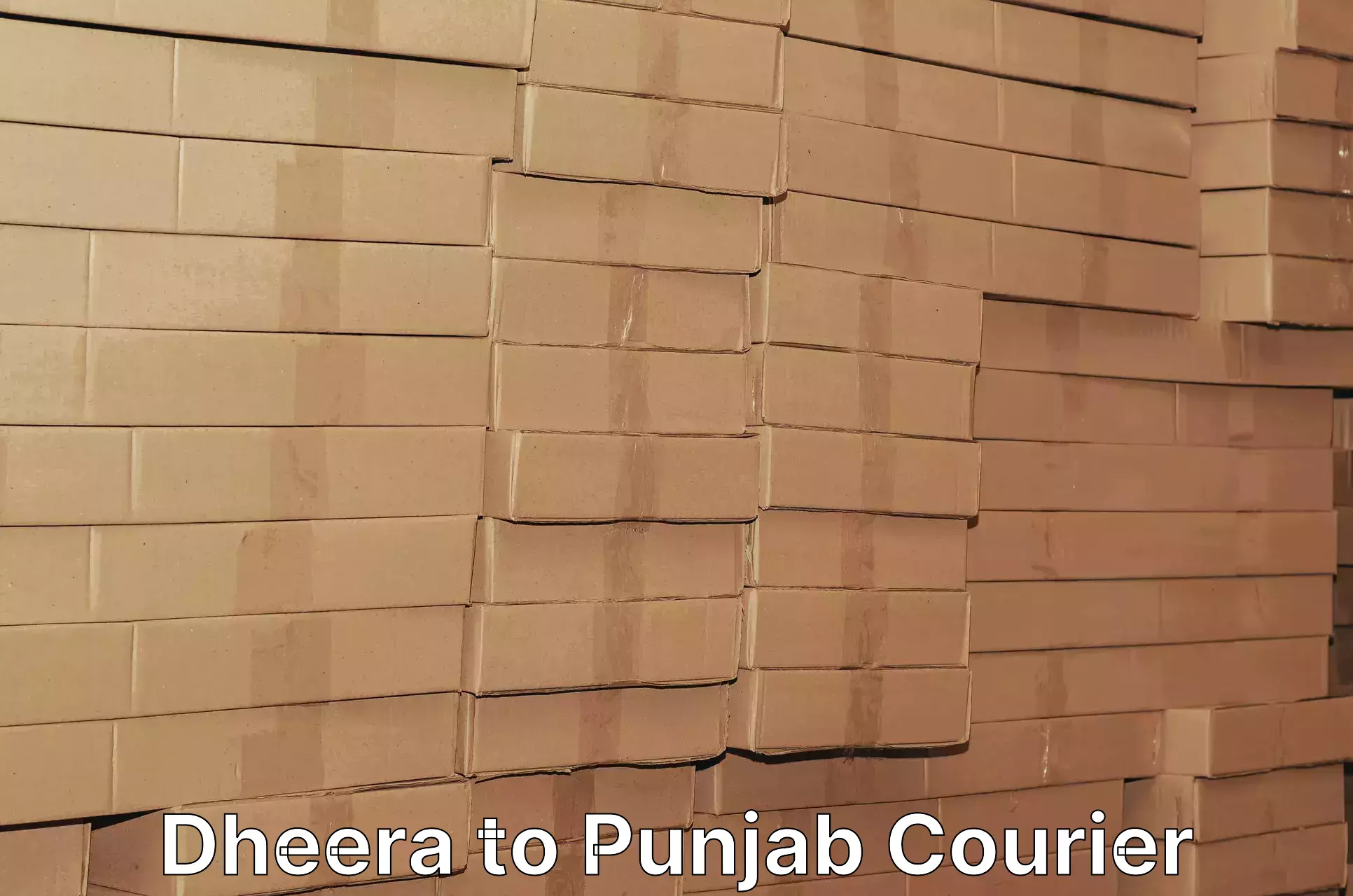 Customizable shipping options Dheera to Zirakpur