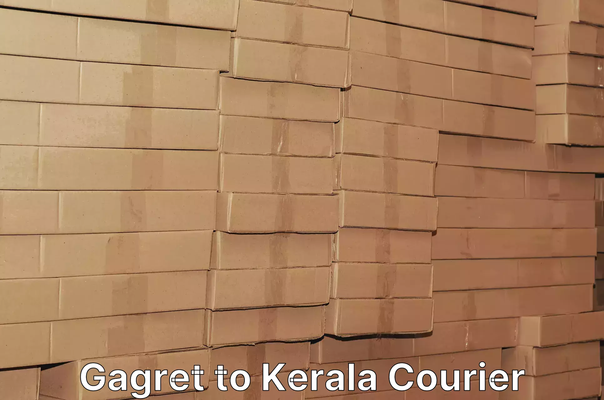 Versatile courier offerings Gagret to Alappuzha