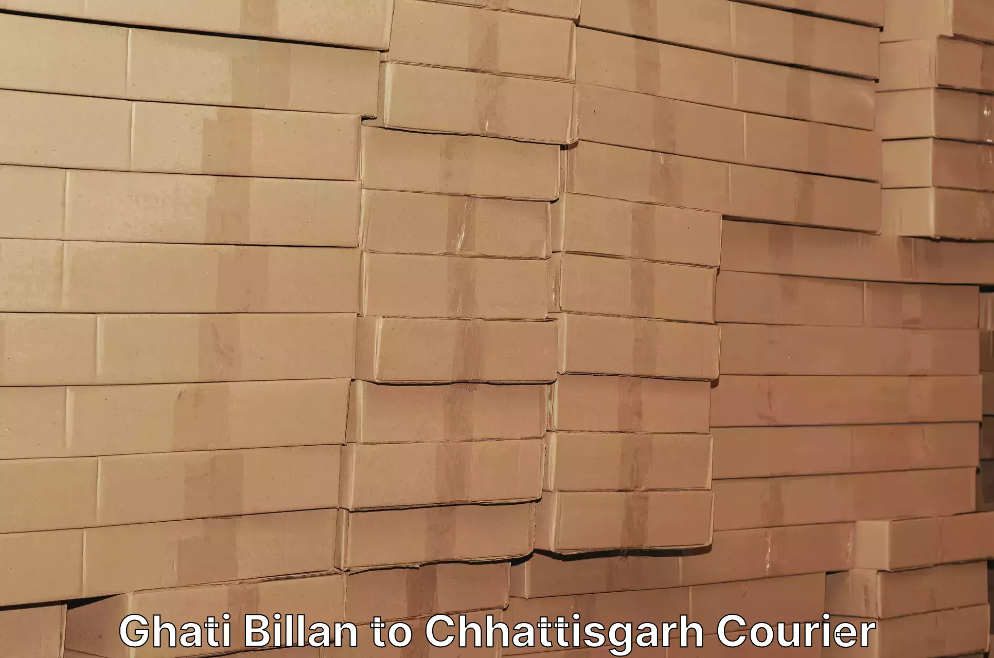 Lightweight parcel options Ghati Billan to Mandhar