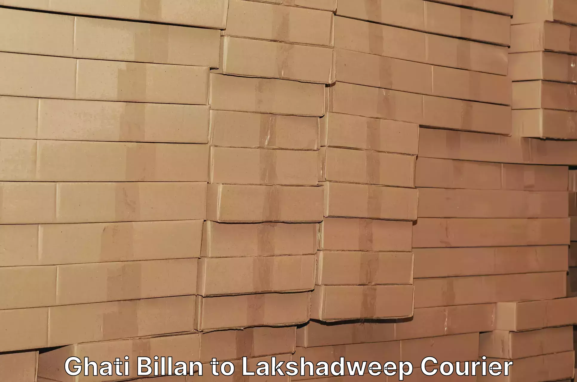 Package tracking Ghati Billan to Lakshadweep