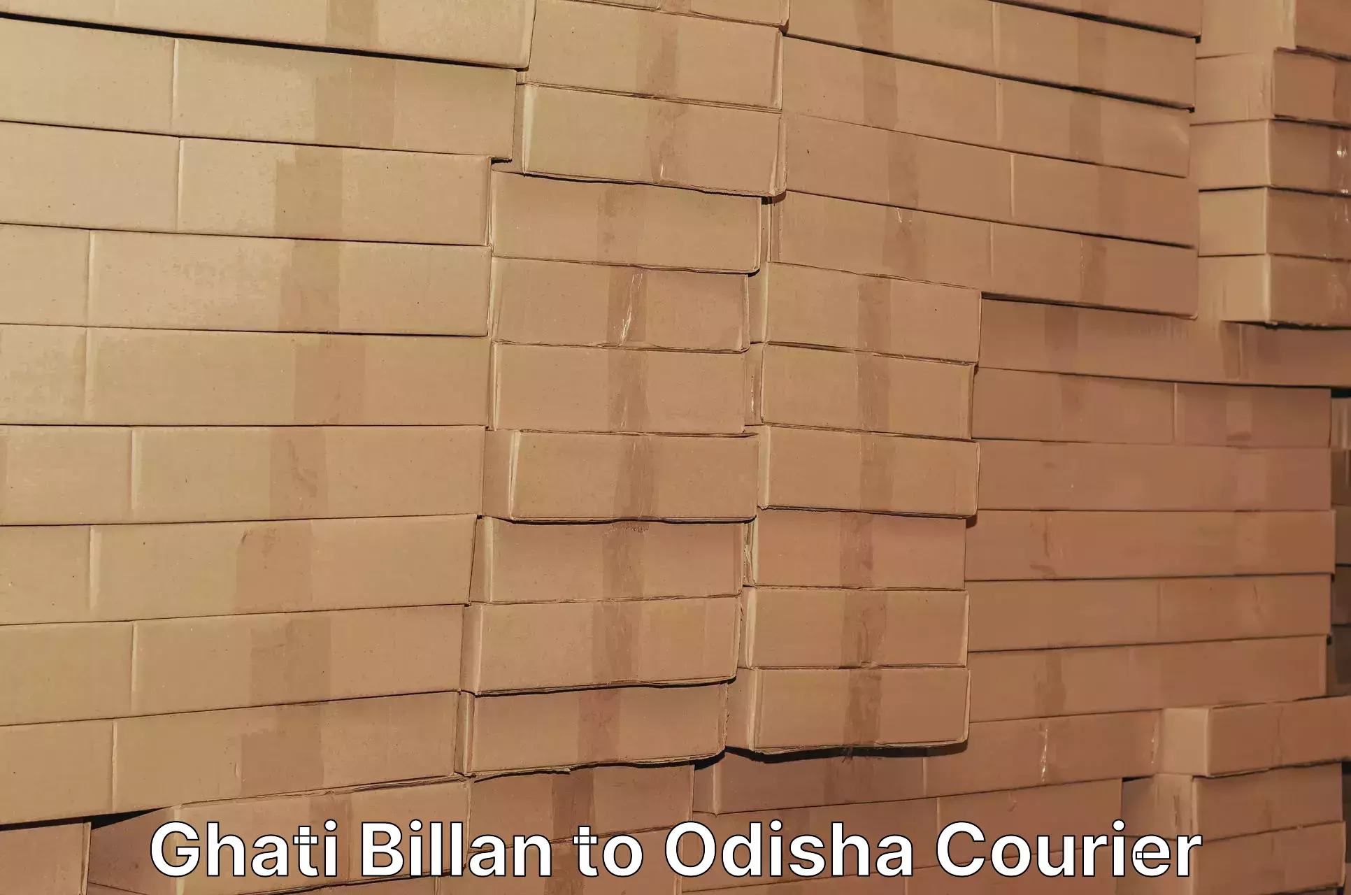 Efficient courier operations Ghati Billan to Jharsuguda