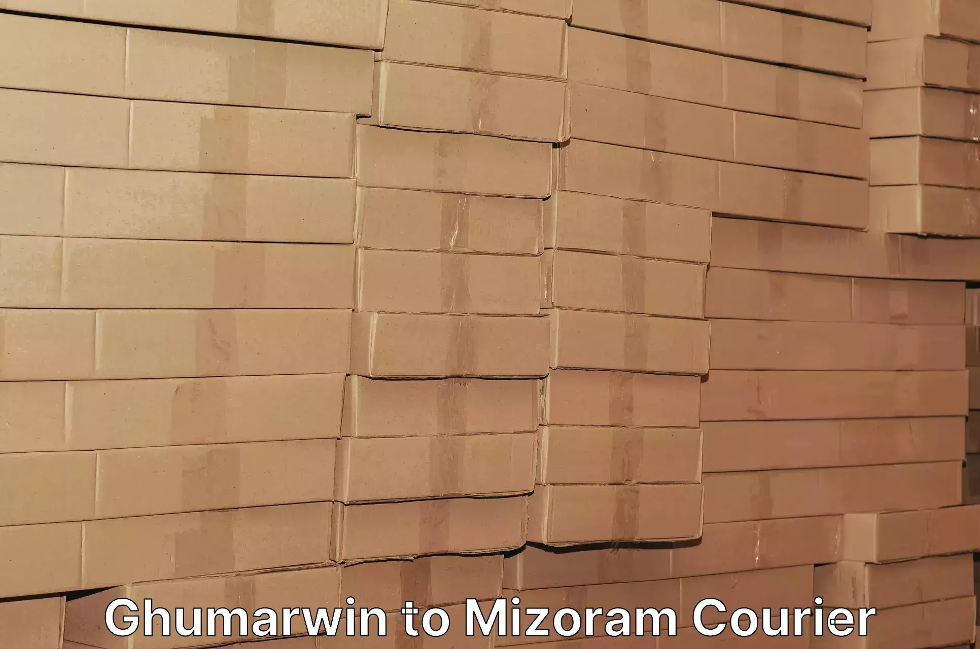 Express courier capabilities in Ghumarwin to Mizoram
