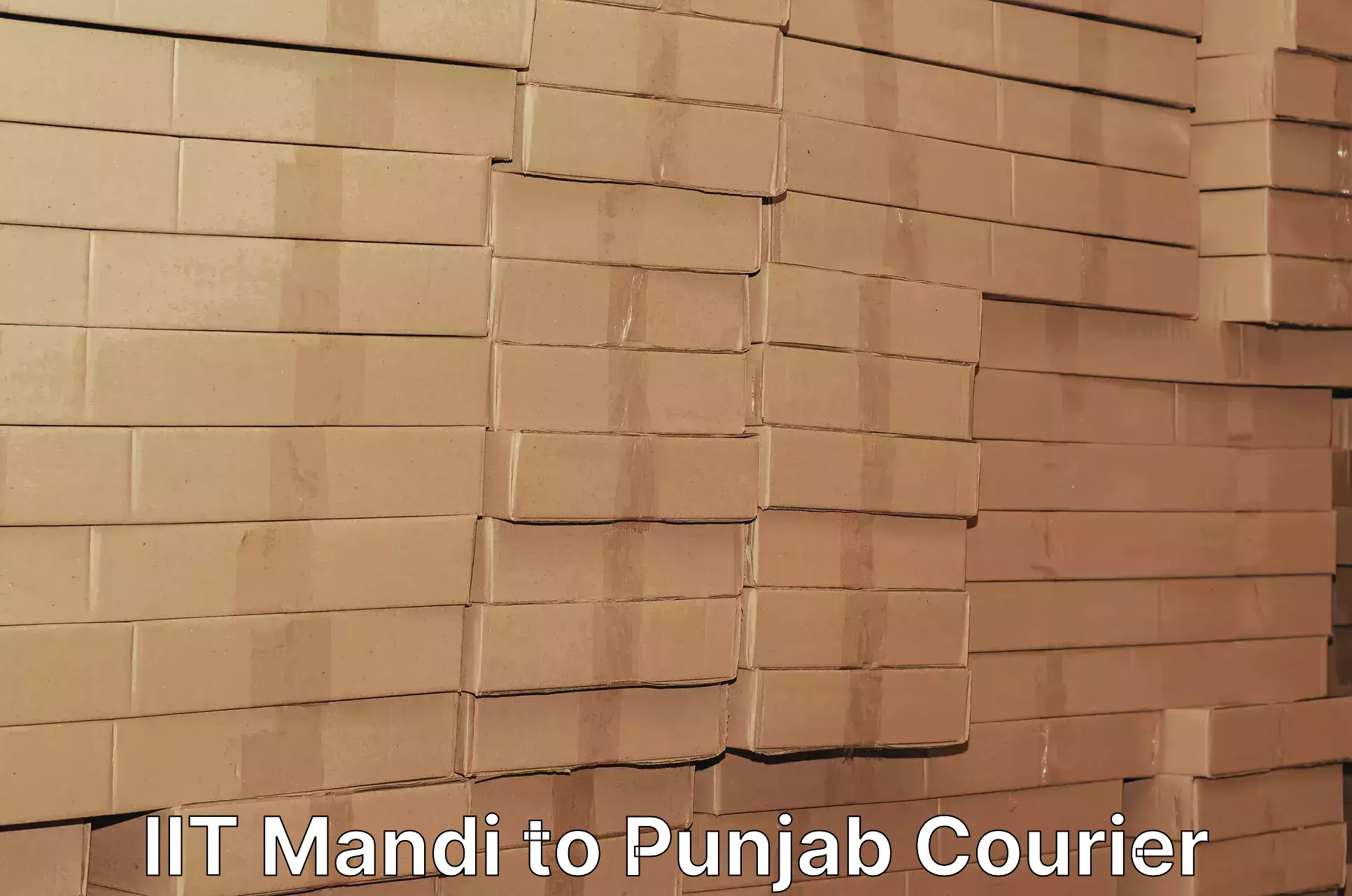 Business shipping needs IIT Mandi to Faridkot