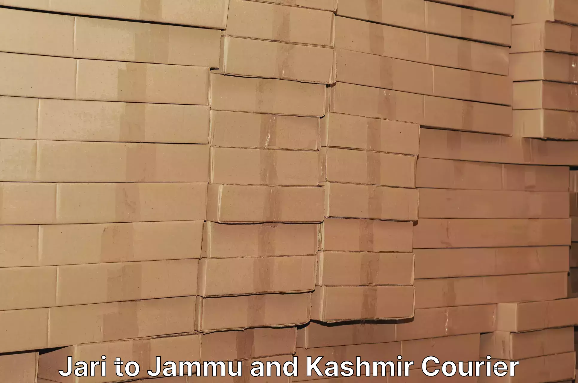 Reliable courier service Jari to Jammu and Kashmir