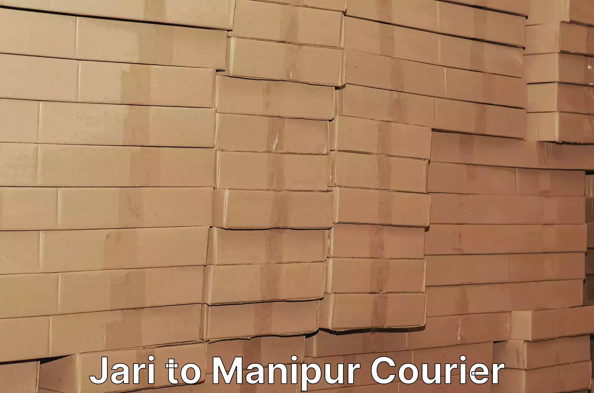 Cost-effective courier options Jari to Senapati