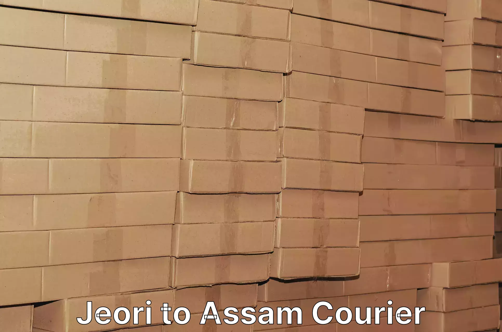 Courier service booking Jeori to Badarpur Karimganj