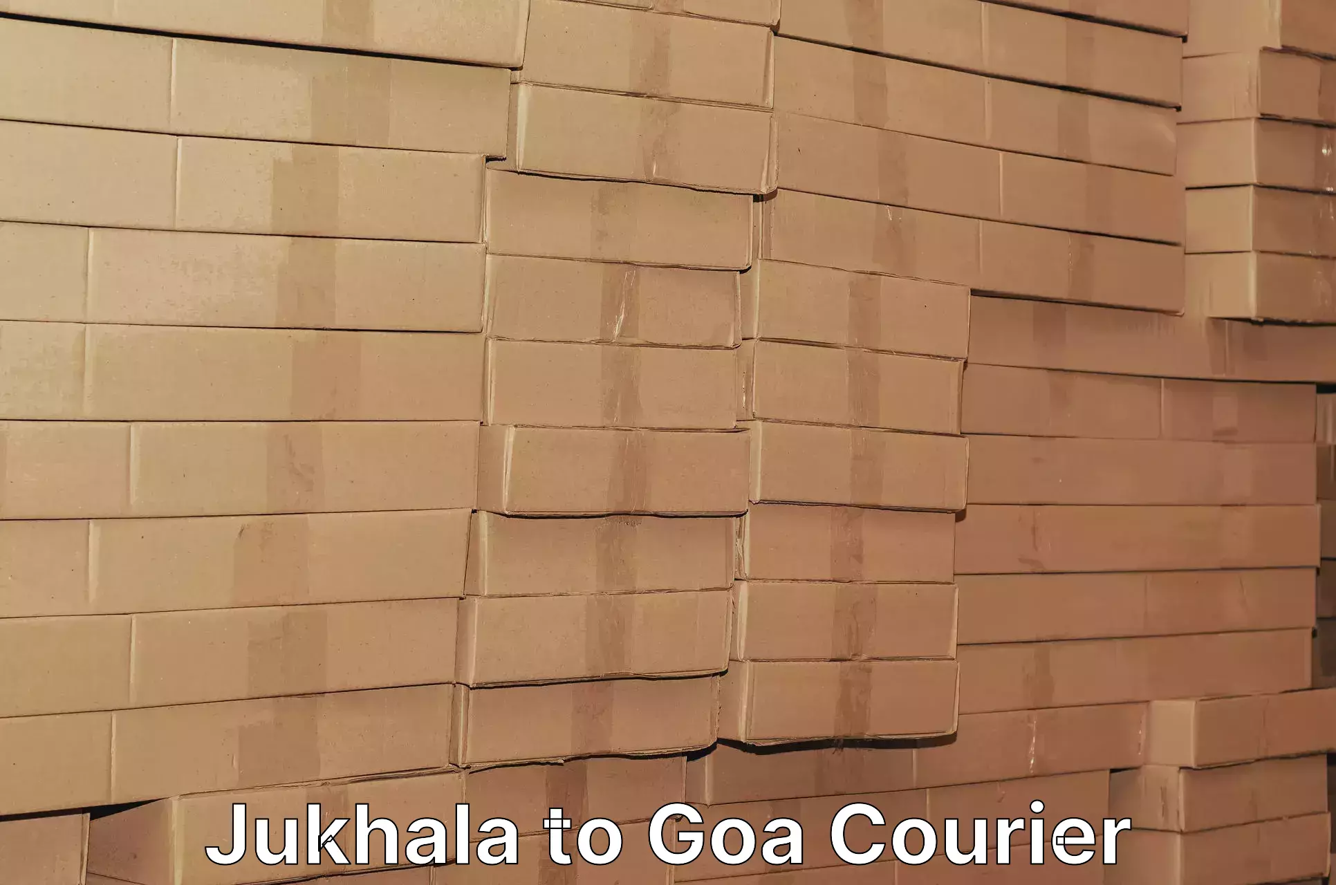 Express delivery capabilities Jukhala to Goa