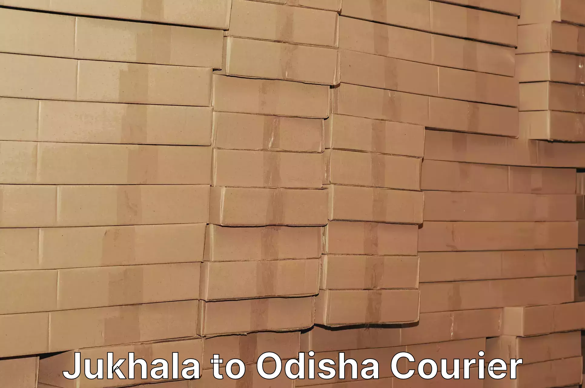 Dynamic courier operations Jukhala to Barbil