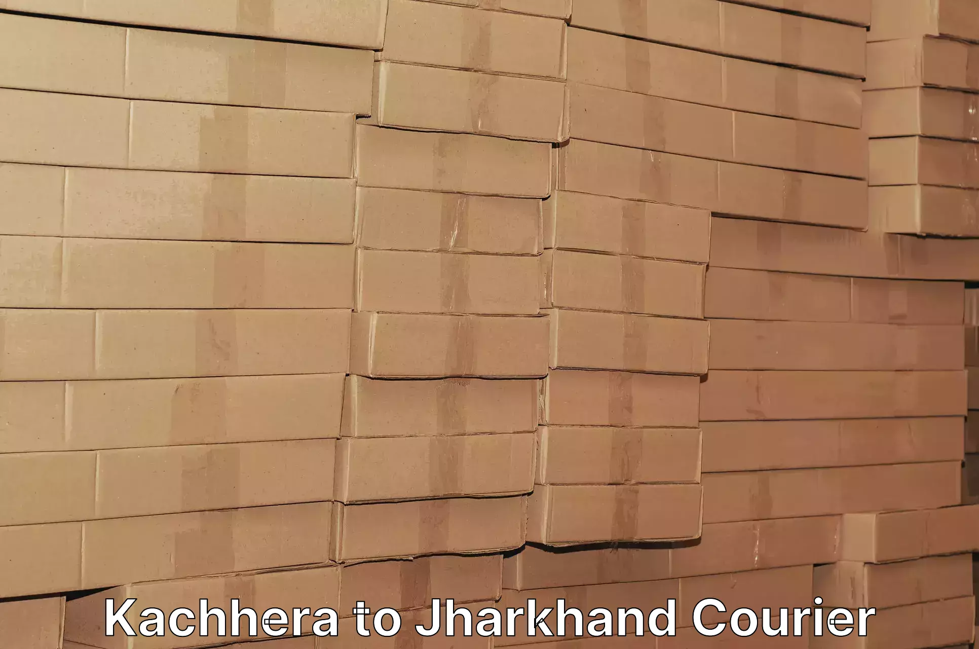 Return courier service Kachhera to Chandwa