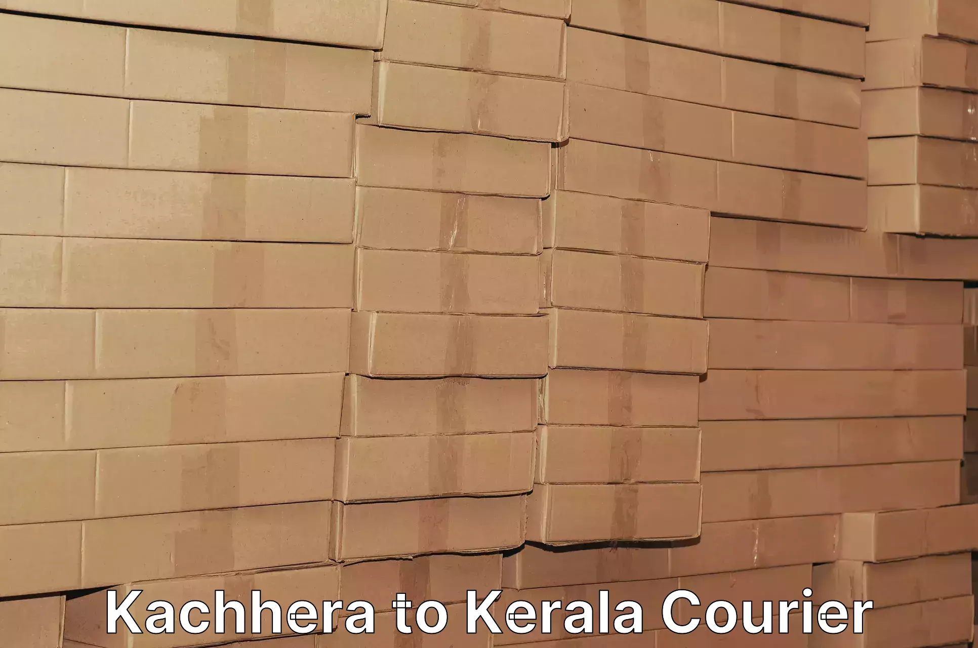 Courier service partnerships in Kachhera to Thiruvananthapuram