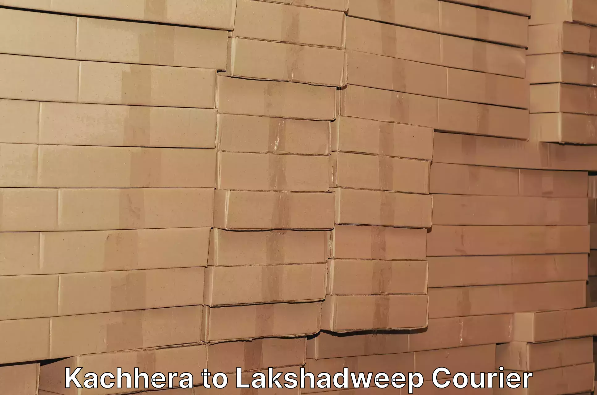 Dynamic courier services Kachhera to Lakshadweep