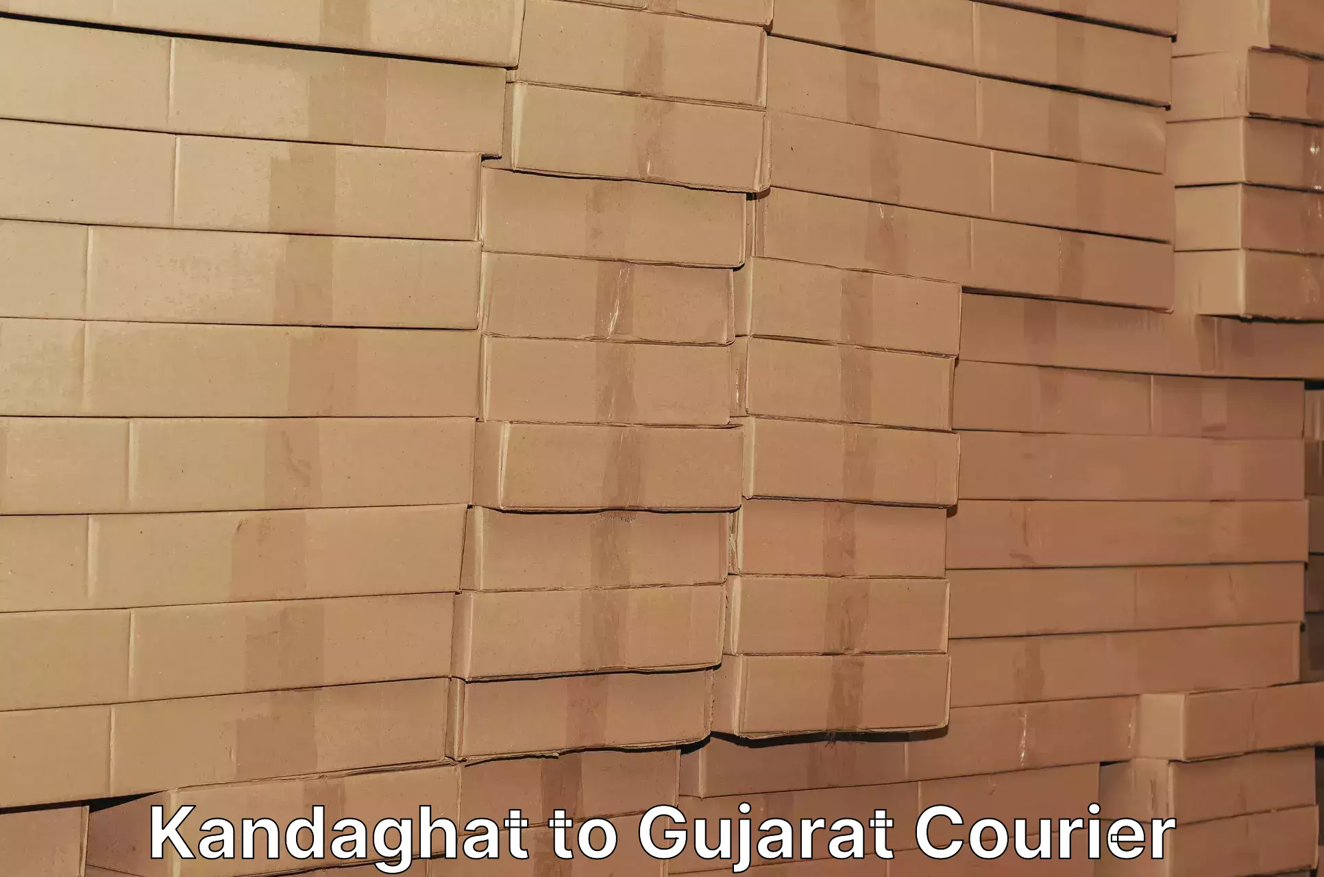 Efficient parcel delivery Kandaghat to Limbdi