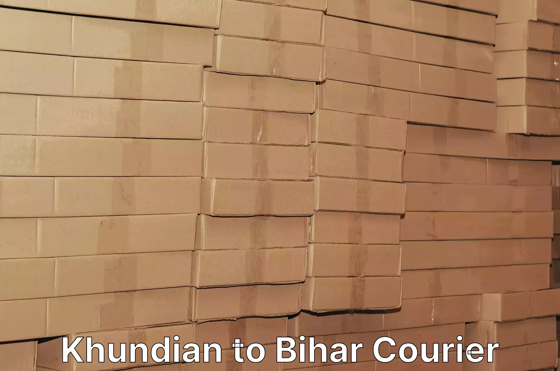 International courier rates Khundian to Goh Aurangabad