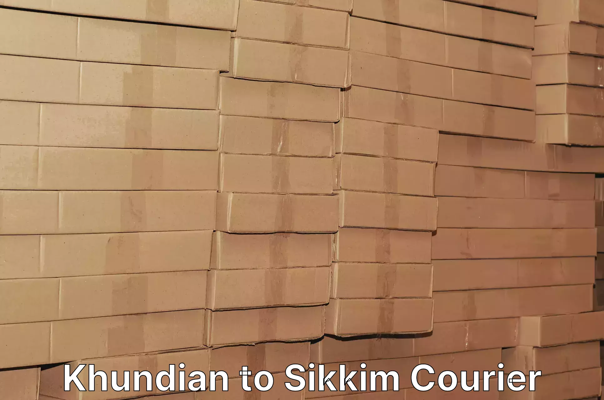 High-capacity courier solutions Khundian to Sikkim