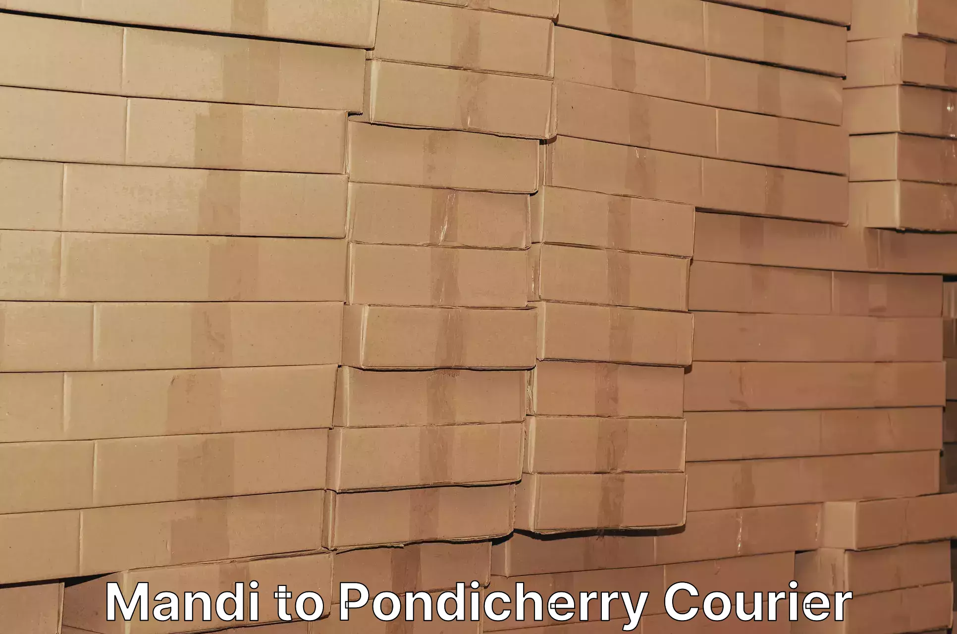 Easy return solutions Mandi to Pondicherry