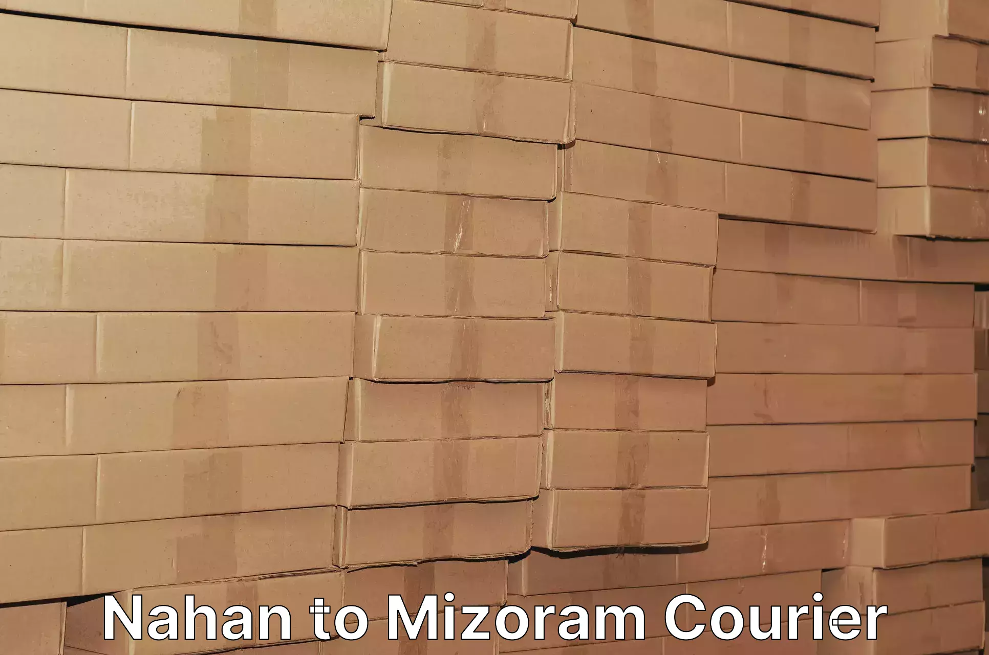 Punctual parcel services Nahan to Mizoram