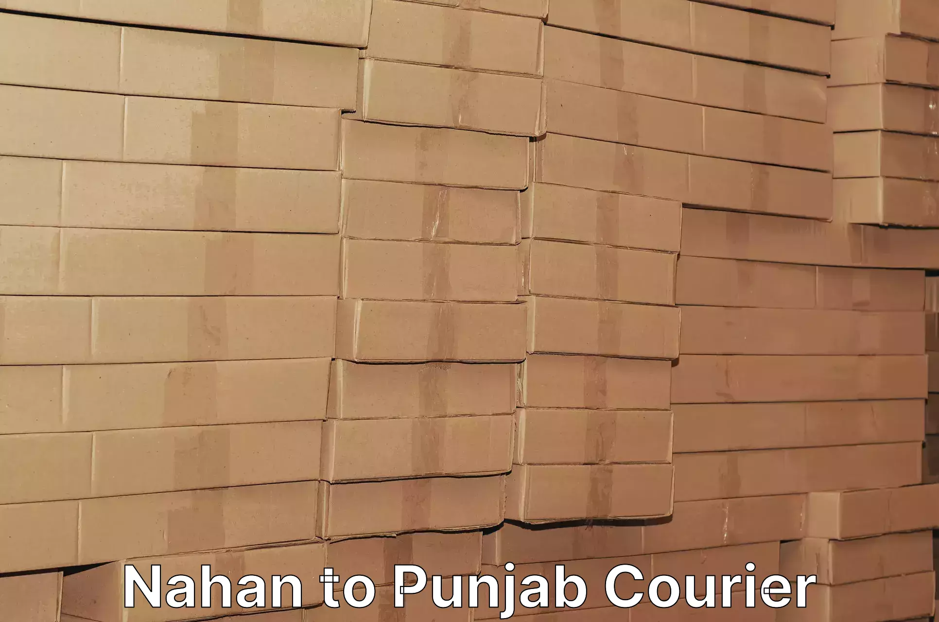 Courier service booking Nahan to Jalandhar