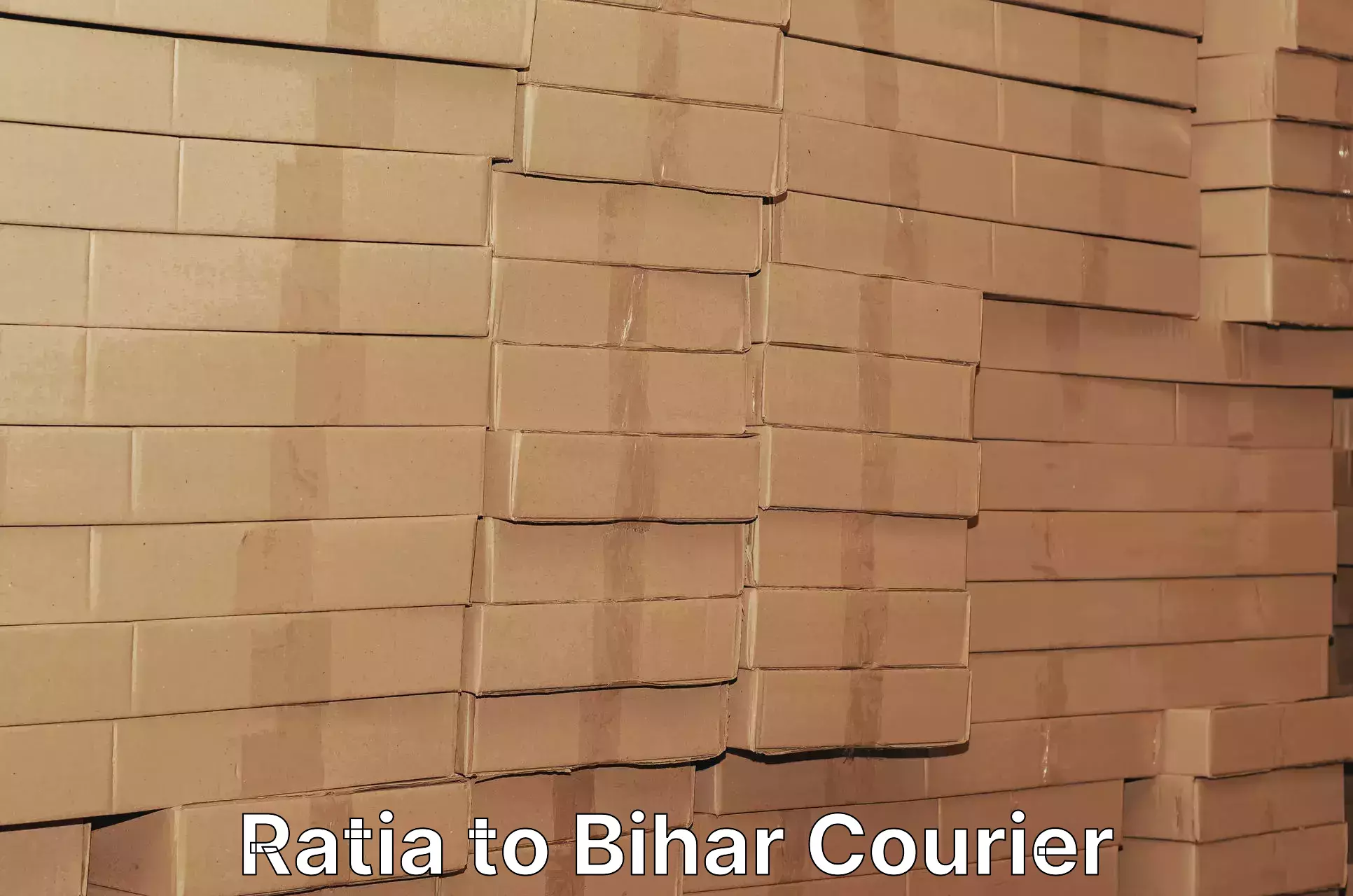 State-of-the-art courier technology Ratia to Sheohar