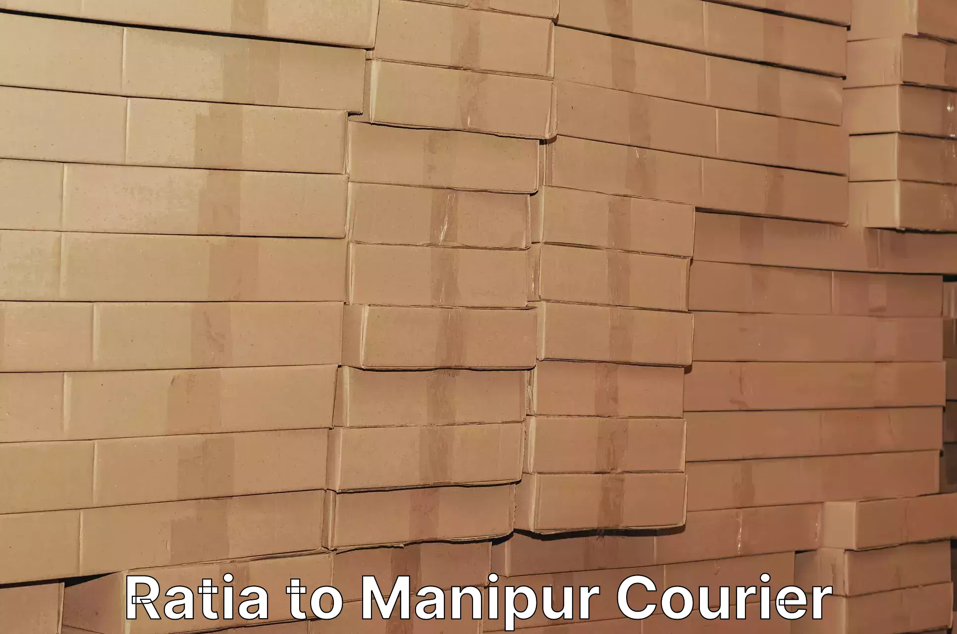 Multi-carrier shipping Ratia to Manipur