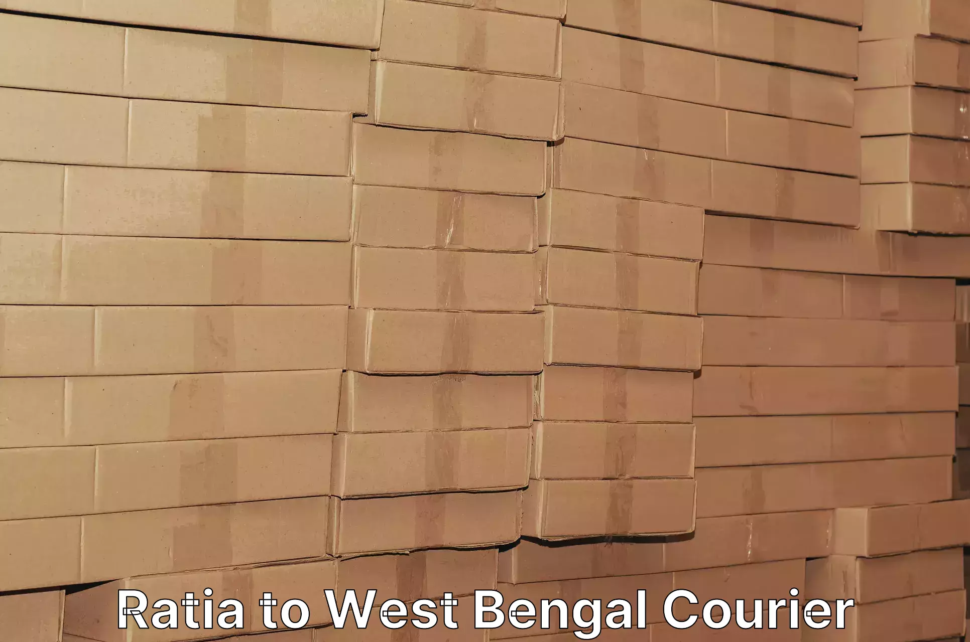 Quick dispatch service Ratia to West Bengal