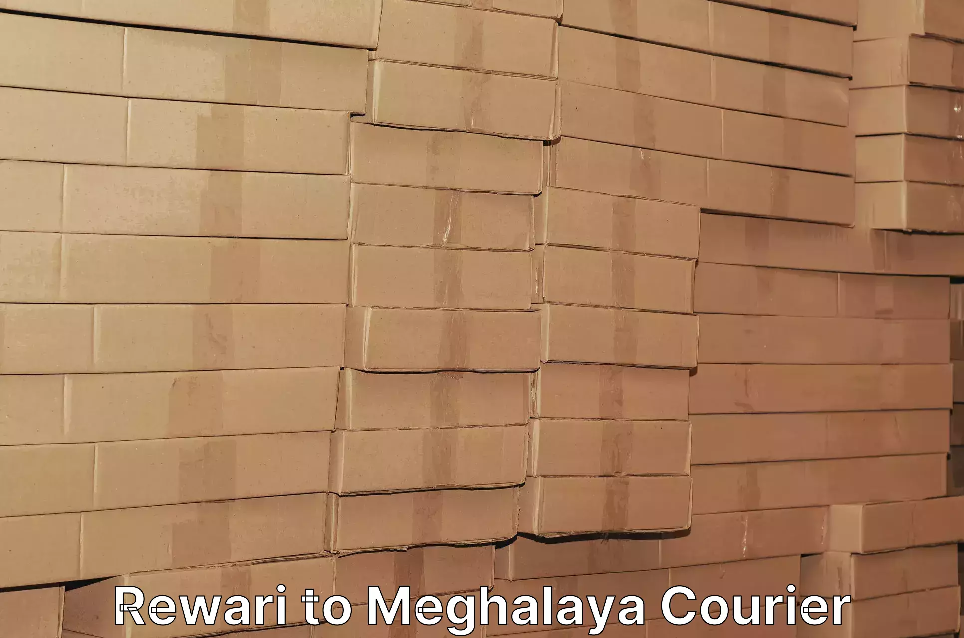 User-friendly courier app Rewari to Meghalaya