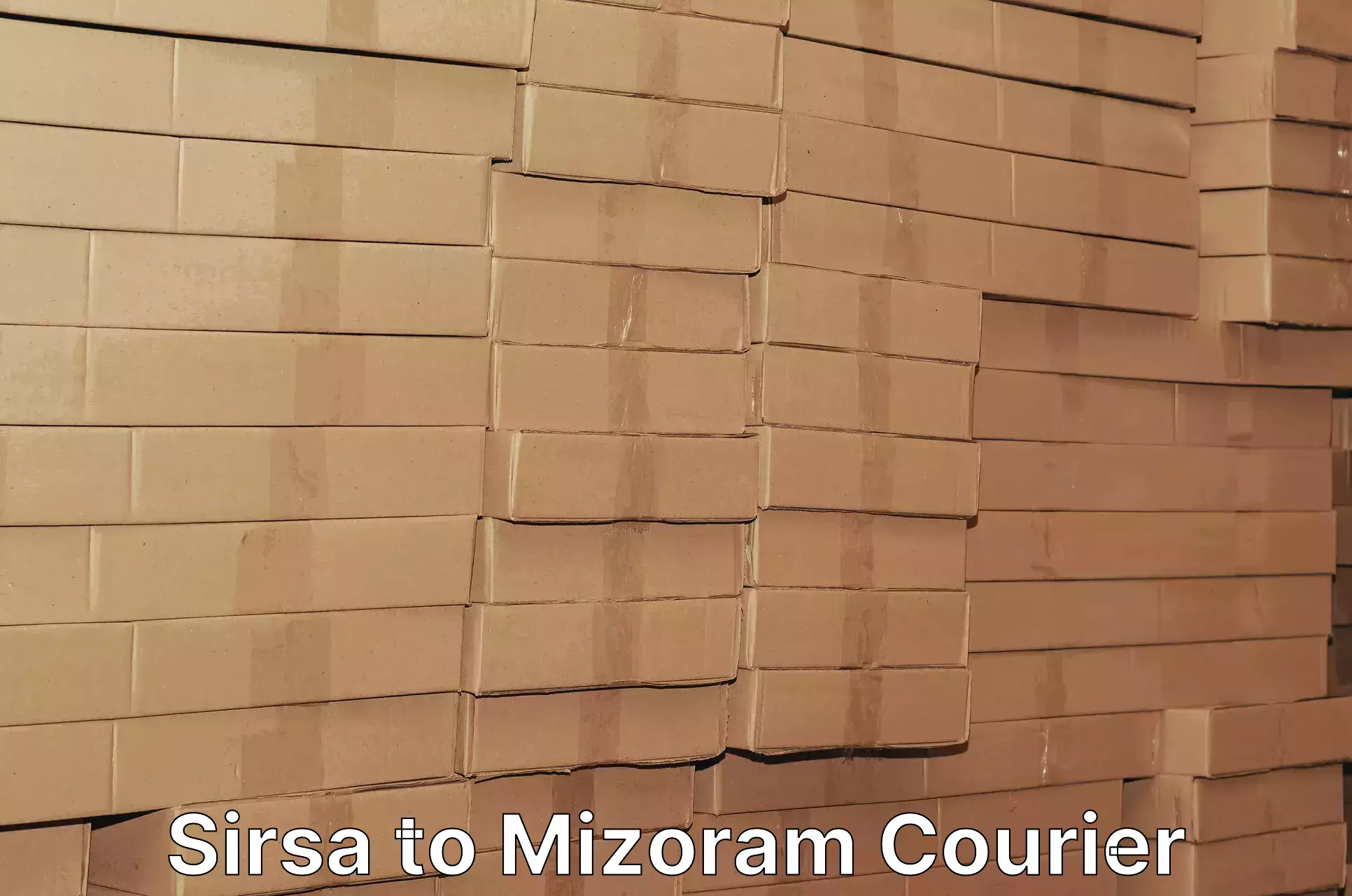 Tech-enabled shipping Sirsa to Mizoram