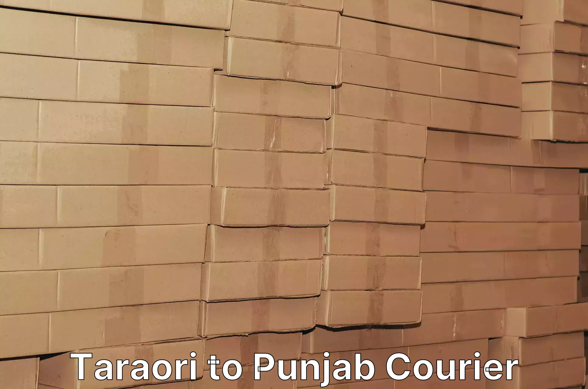 International parcel service Taraori to Punjab