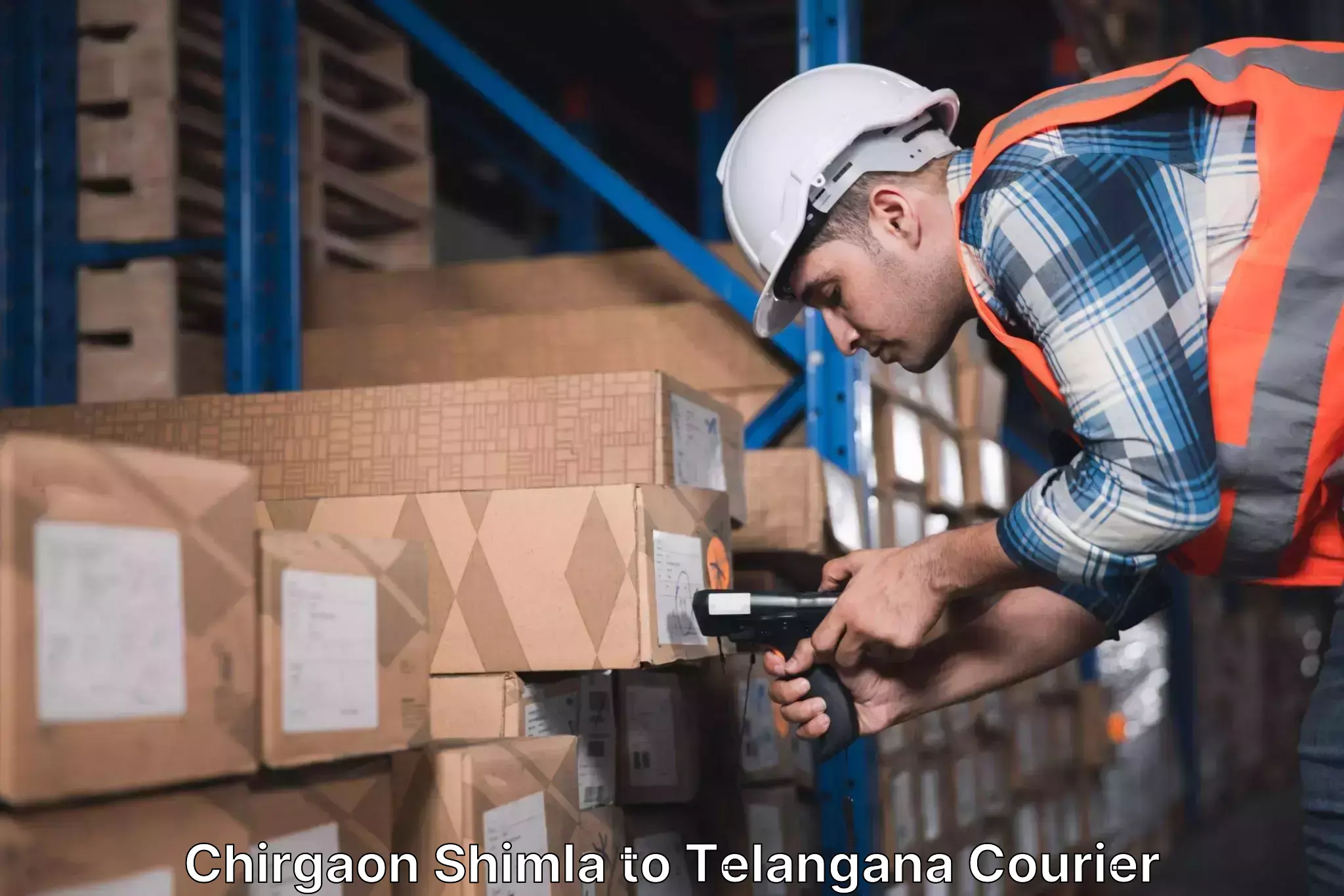 State-of-the-art courier technology Chirgaon Shimla to Telangana