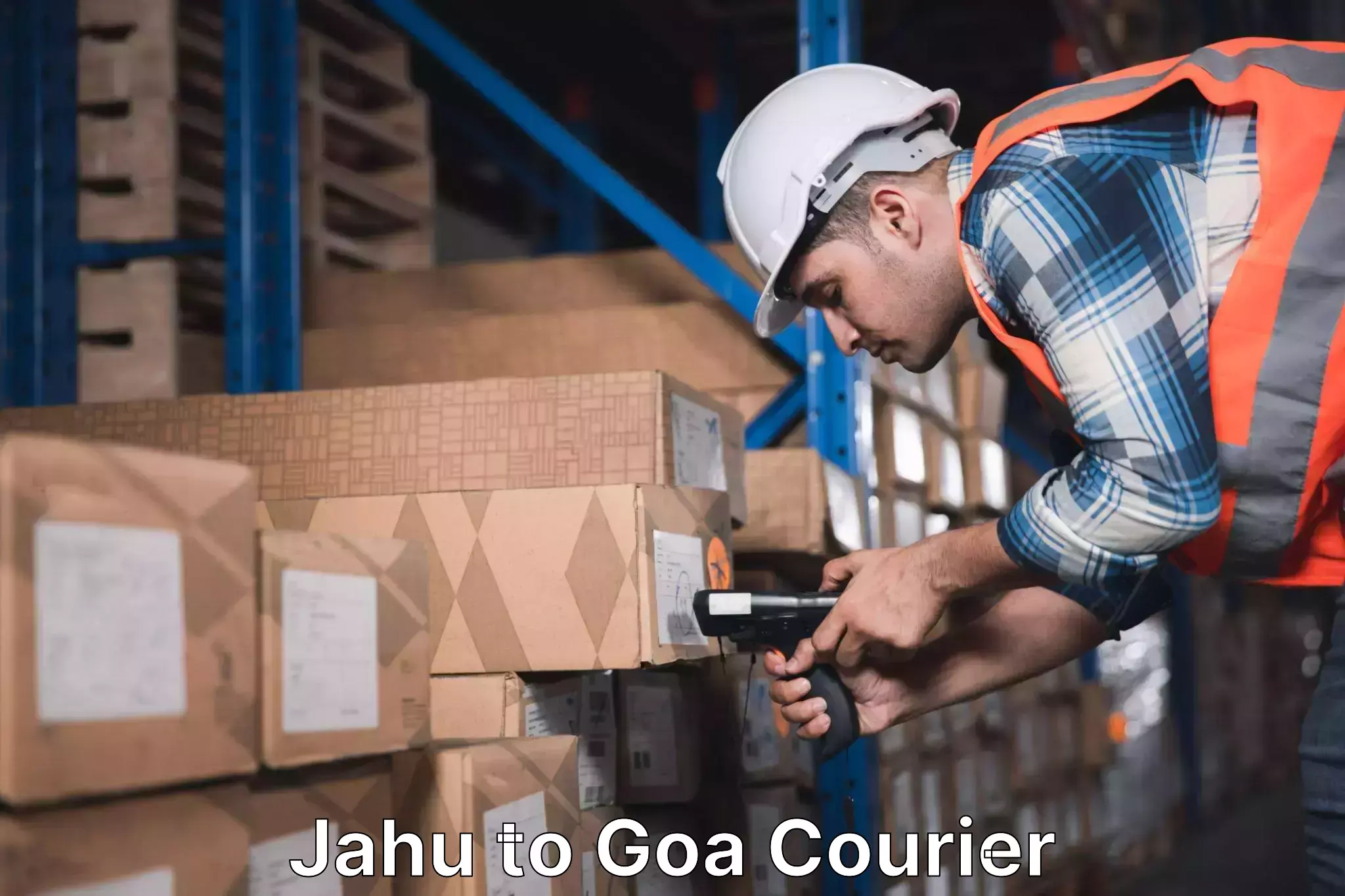 Courier service booking Jahu to Panjim