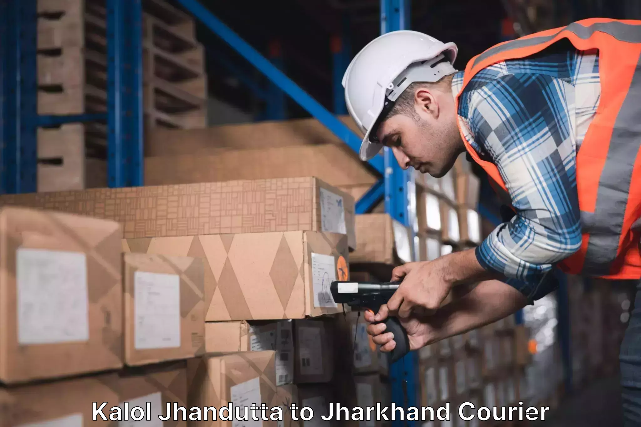 Trackable shipping service Kalol Jhandutta to Peterbar