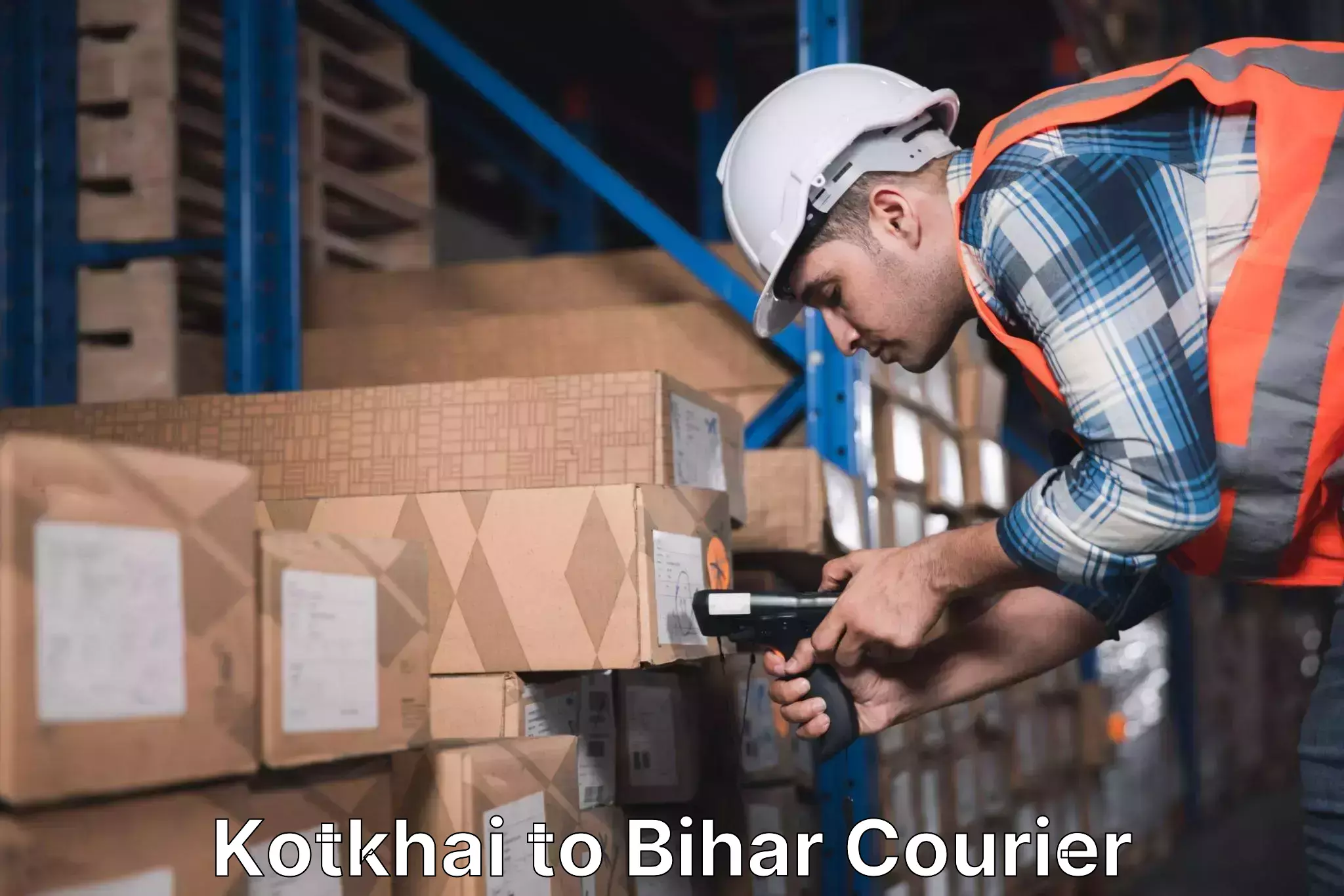 Dynamic courier operations Kotkhai to Lalganj Vaishali