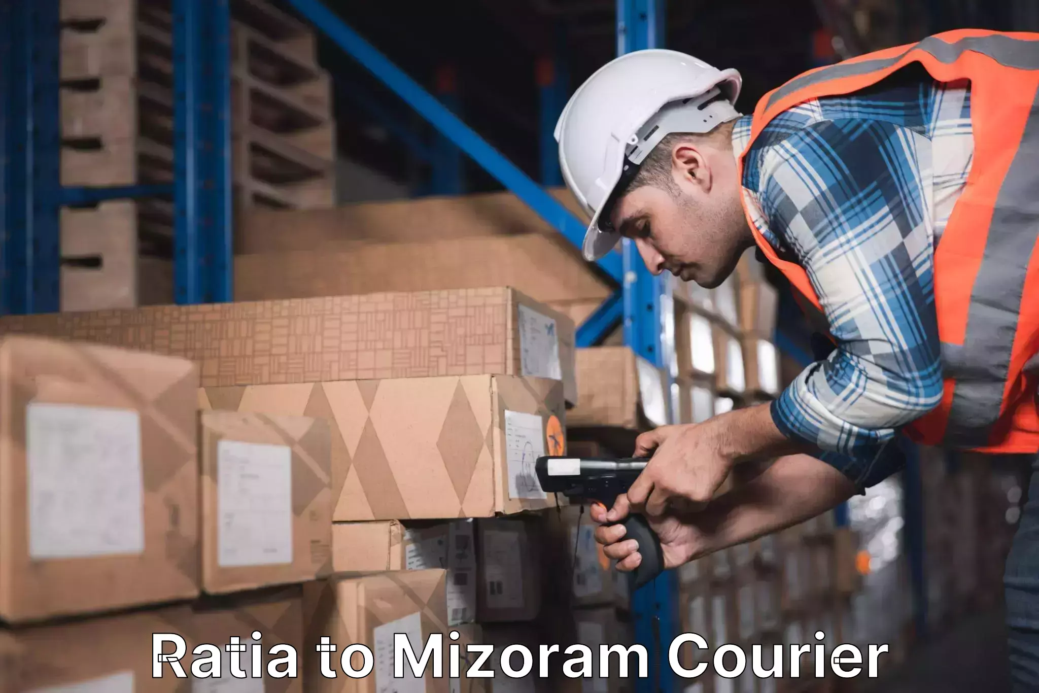 Urgent courier needs Ratia to Mizoram