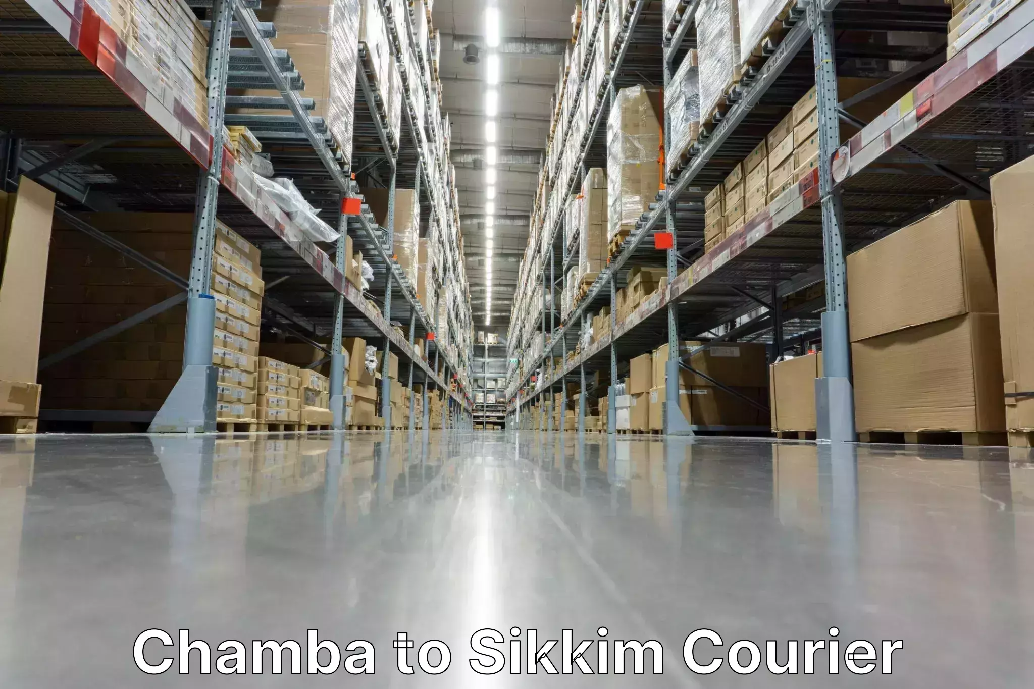 Customizable shipping options Chamba to Pelling