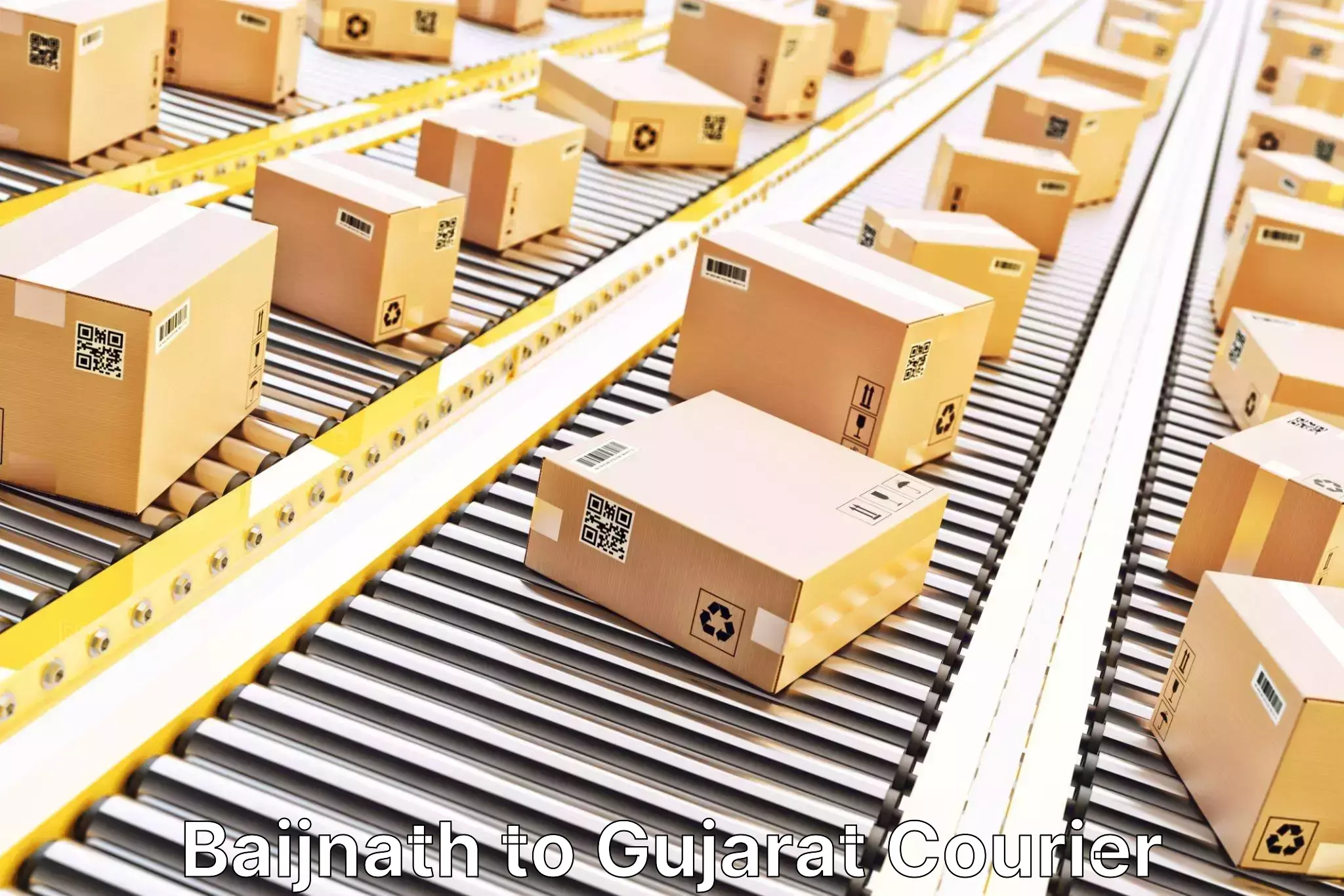 Efficient logistics management Baijnath to Gujarat