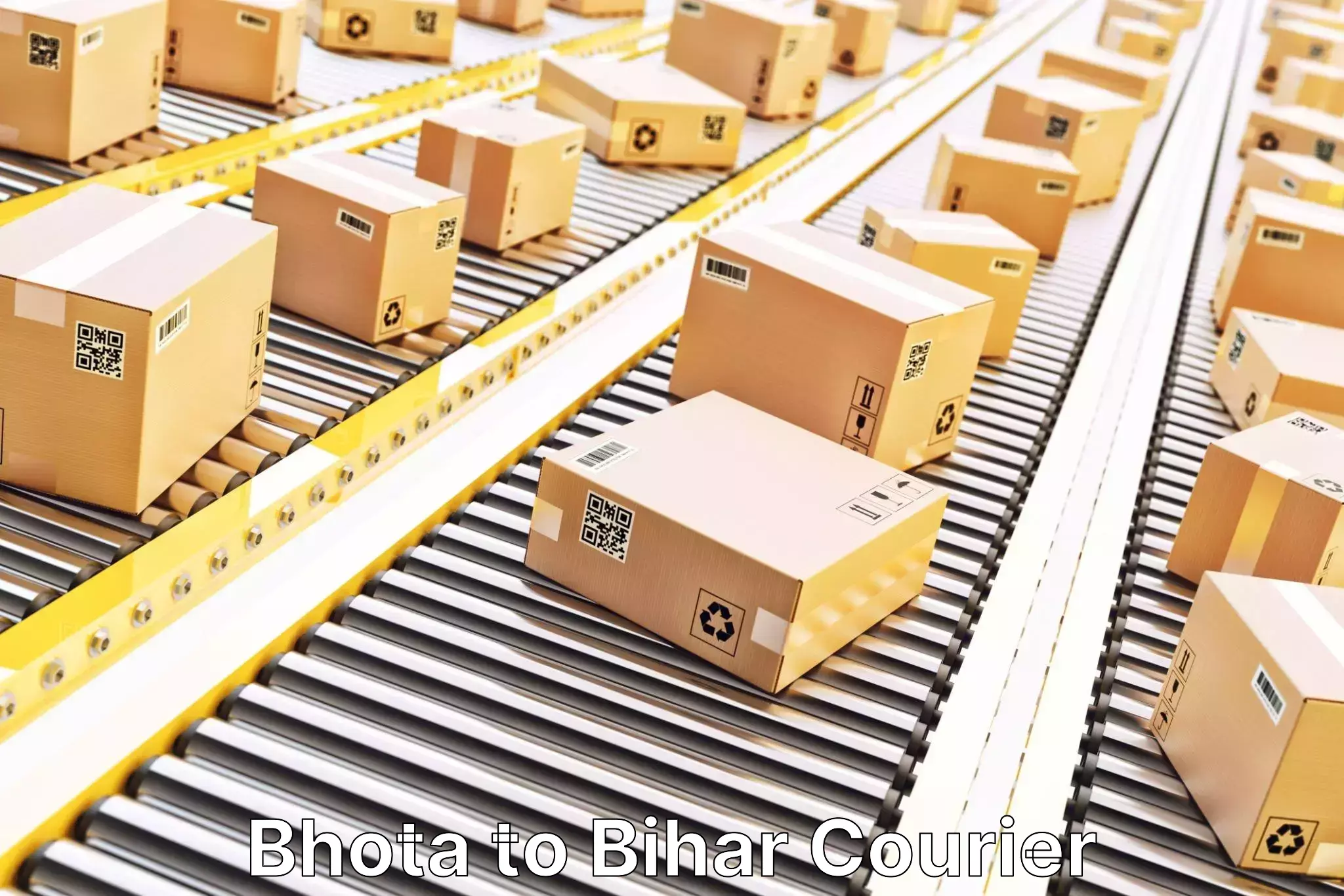 Dynamic courier services Bhota to Kursela