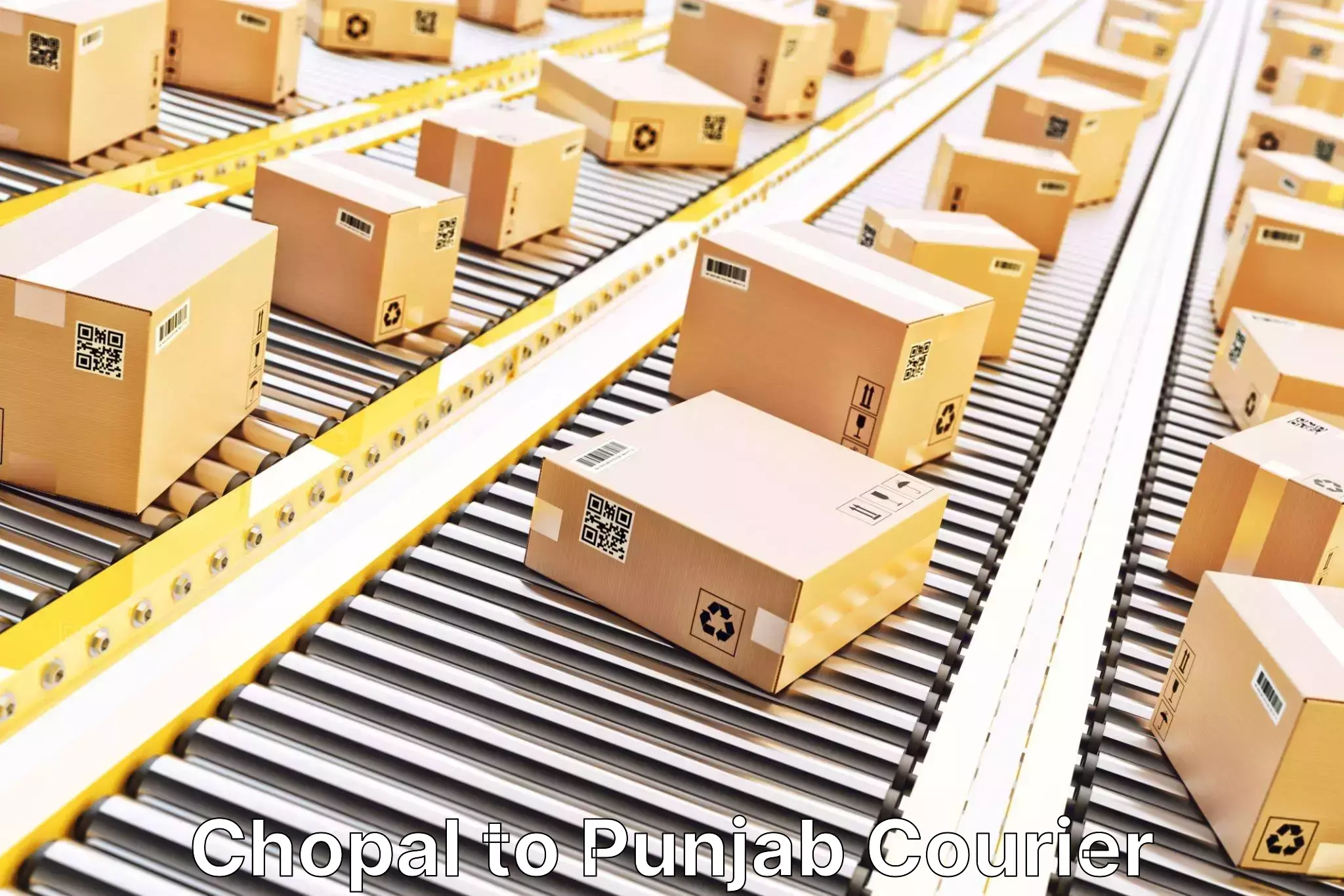 E-commerce logistics support Chopal to Punjab