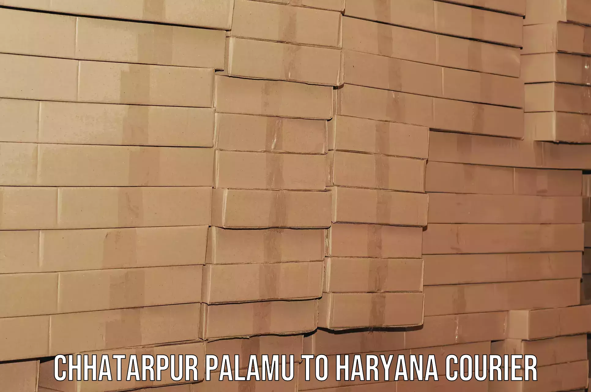 Safe home goods transport Chhatarpur Palamu to Haryana