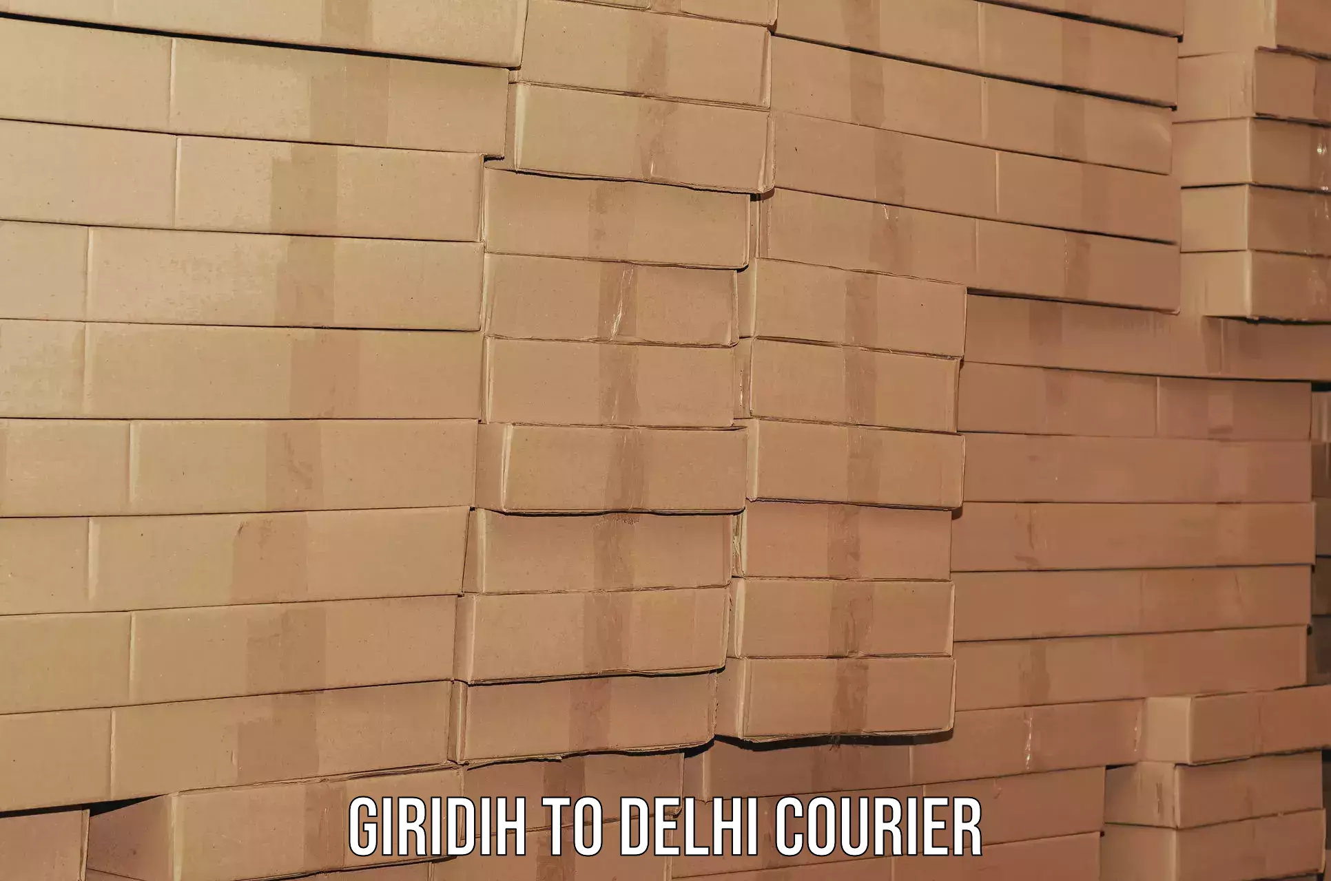 Online household goods transport Giridih to NIT Delhi